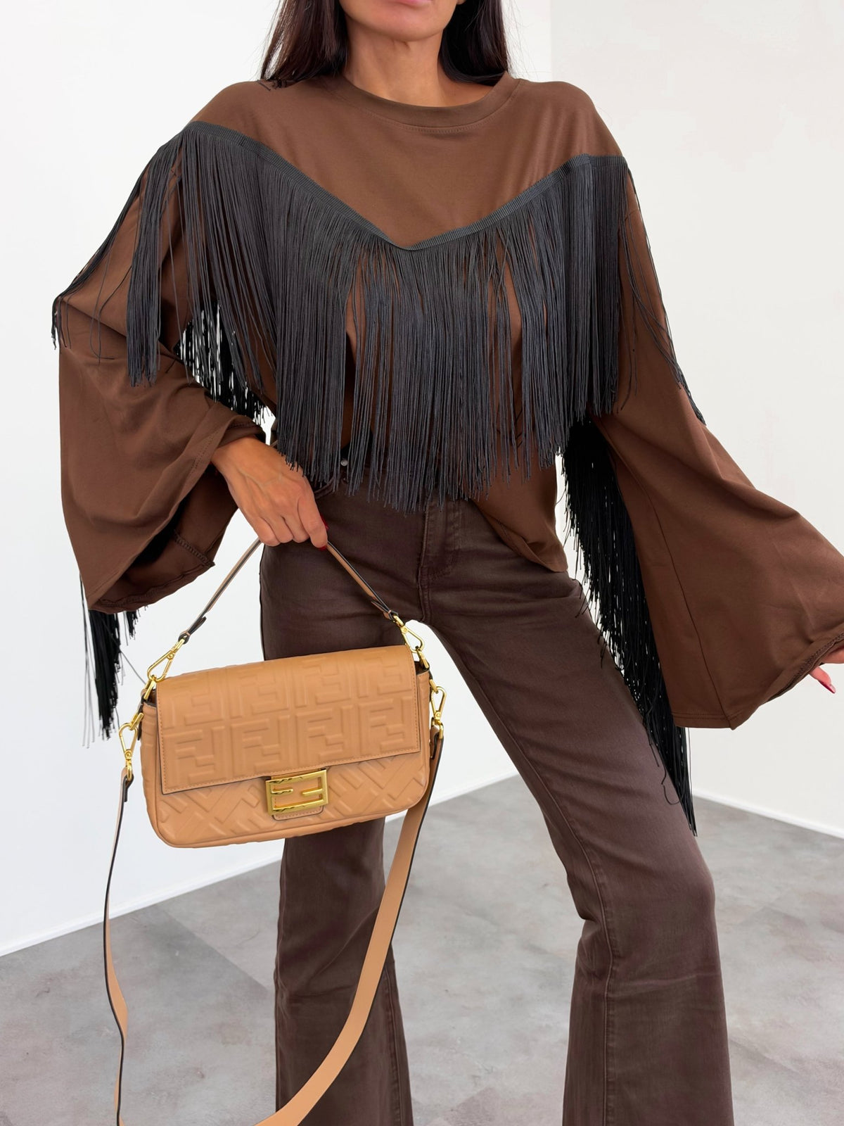 Maglia Navaho - Marrone - SAINTH