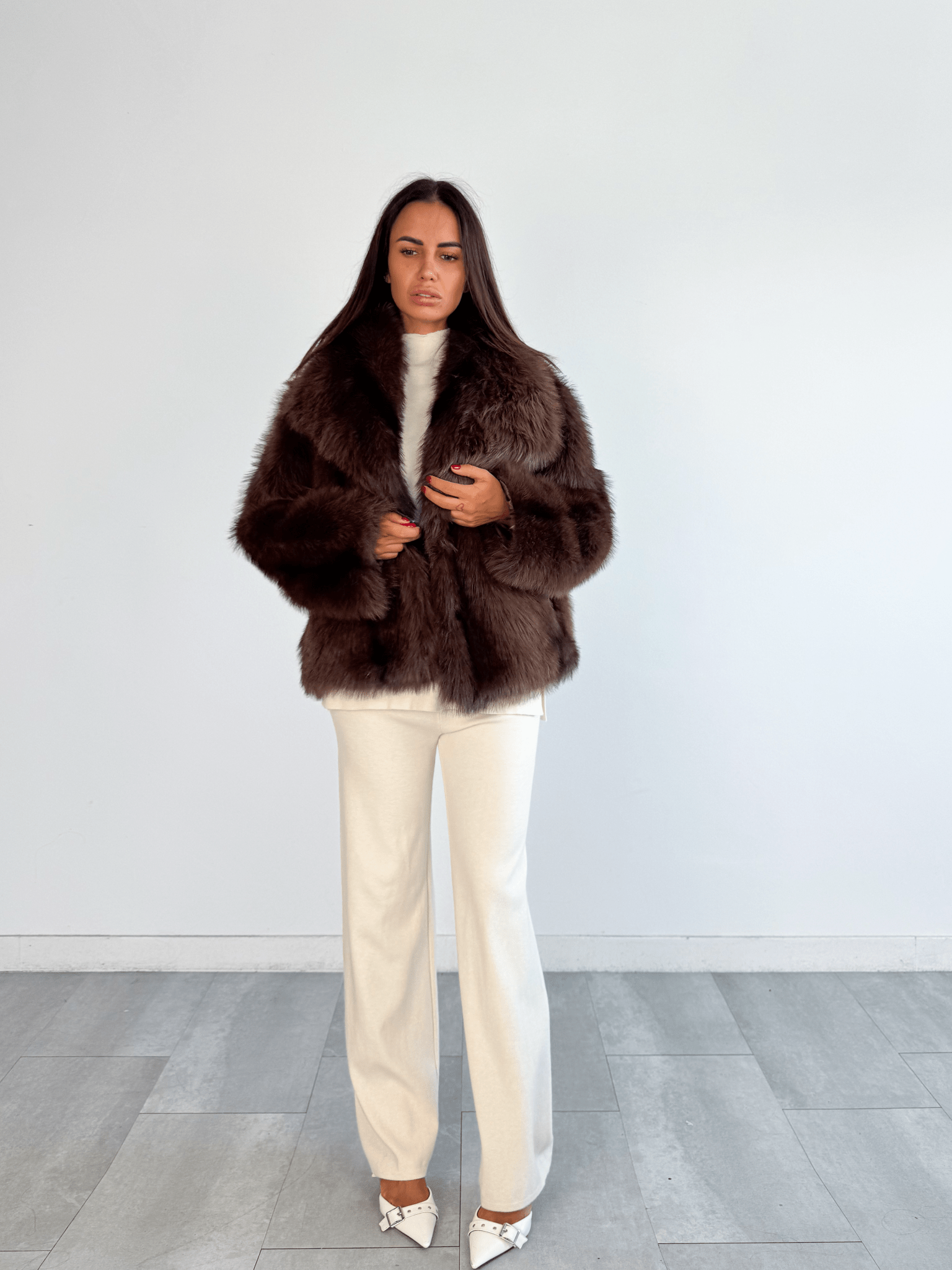 Pelliccia Grizzly - Marrone - SAINTH