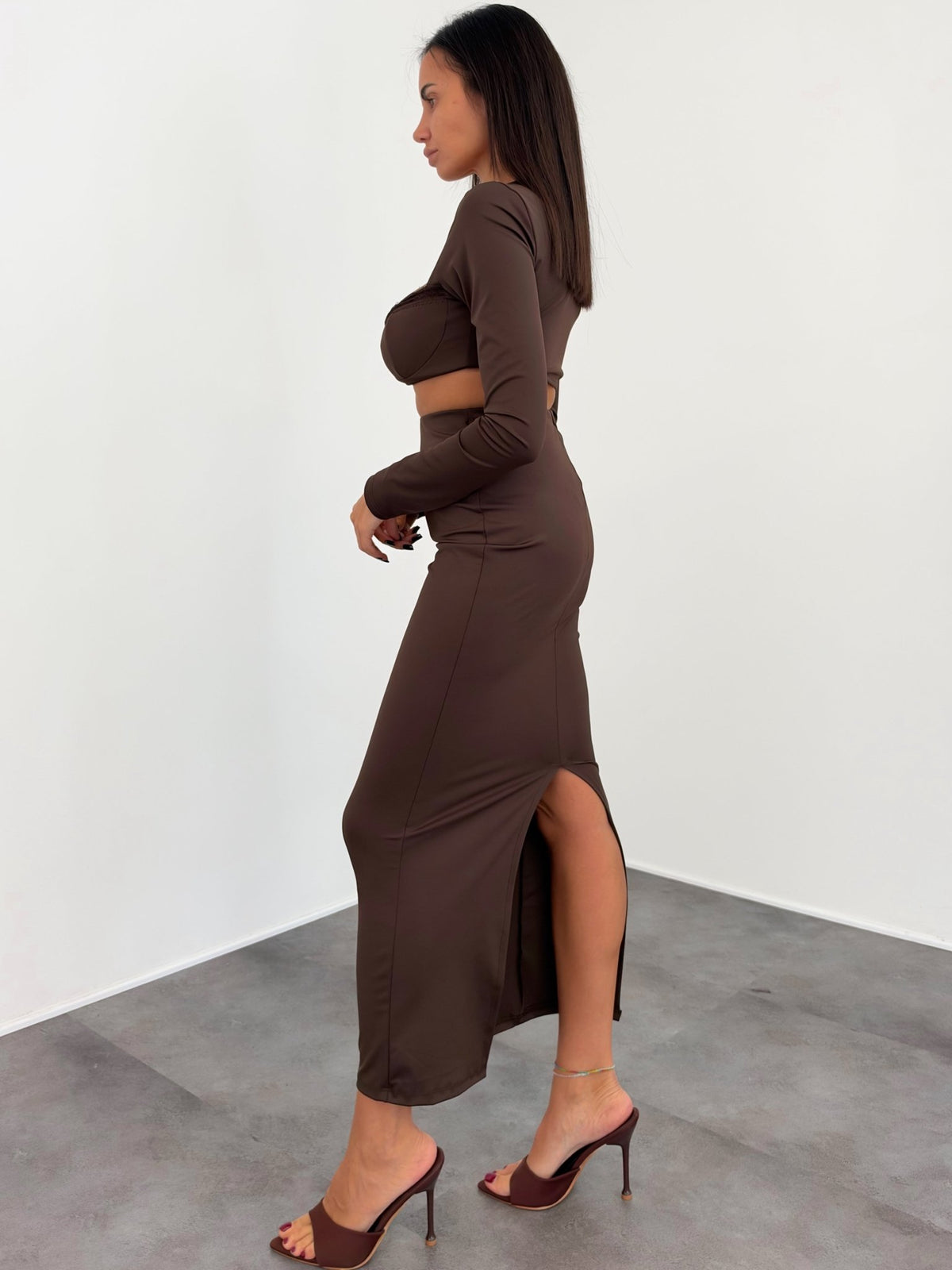 Coordinato Venere - Marrone - SAINTH