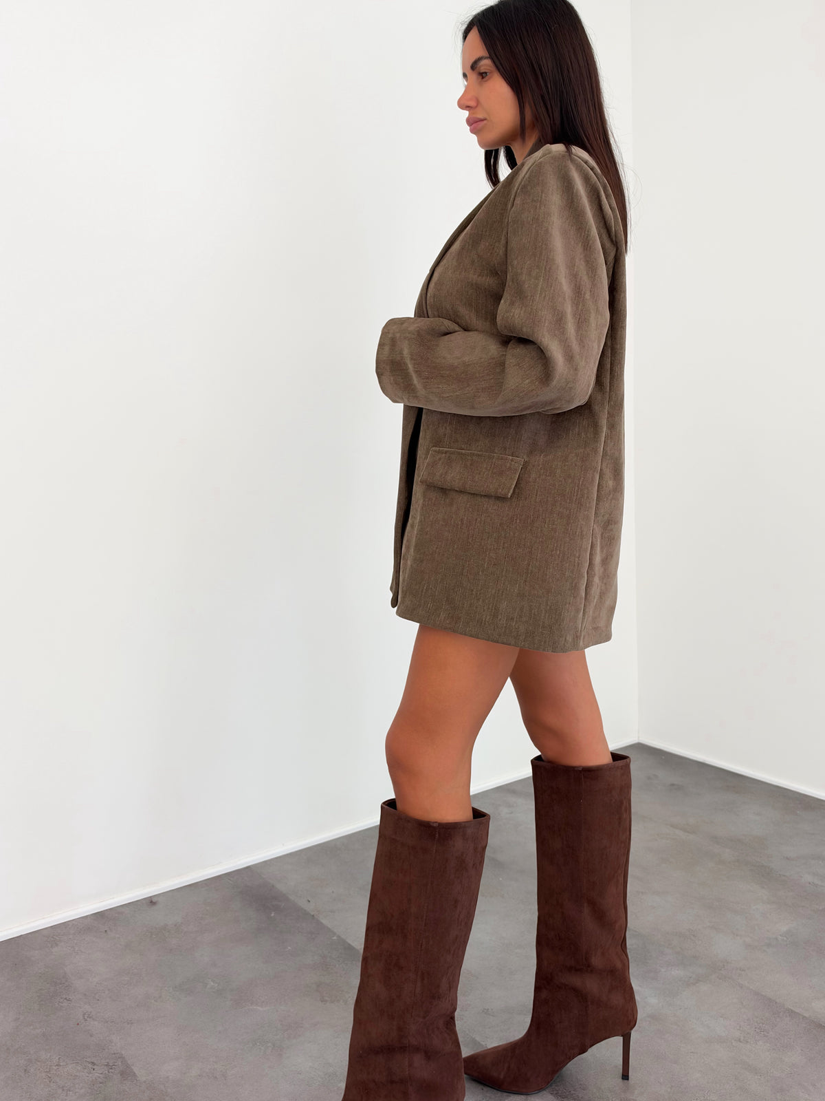 Blazer Luxe - Tortora