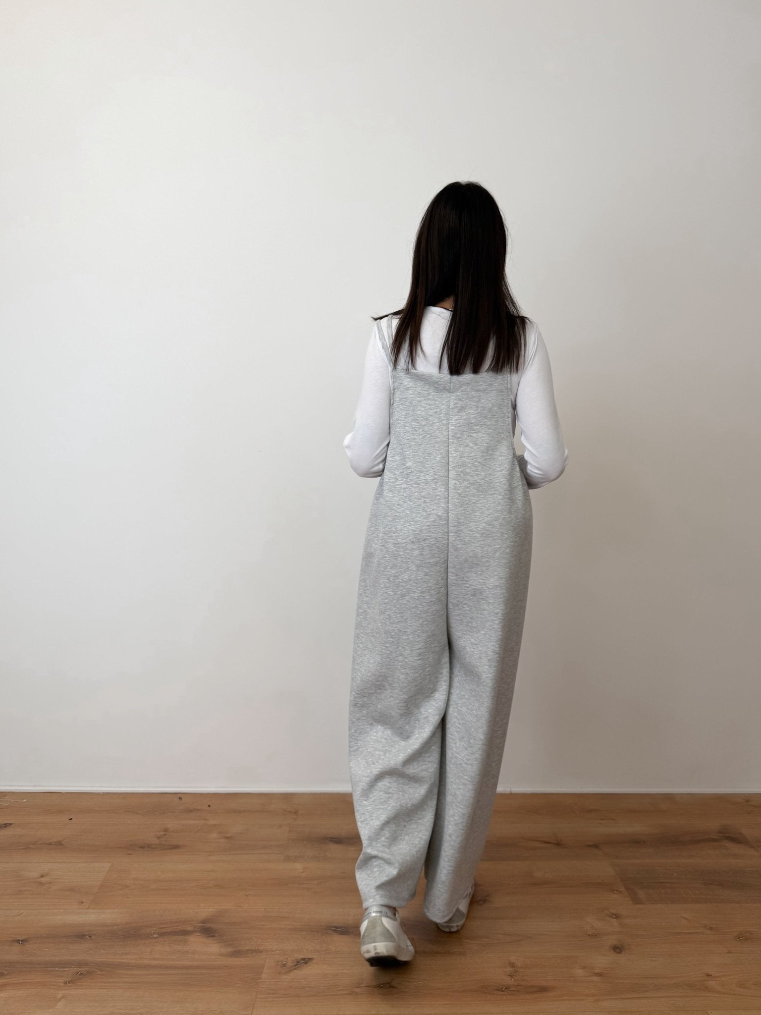 Salopette + Maglietta - Grigia - SAINTH