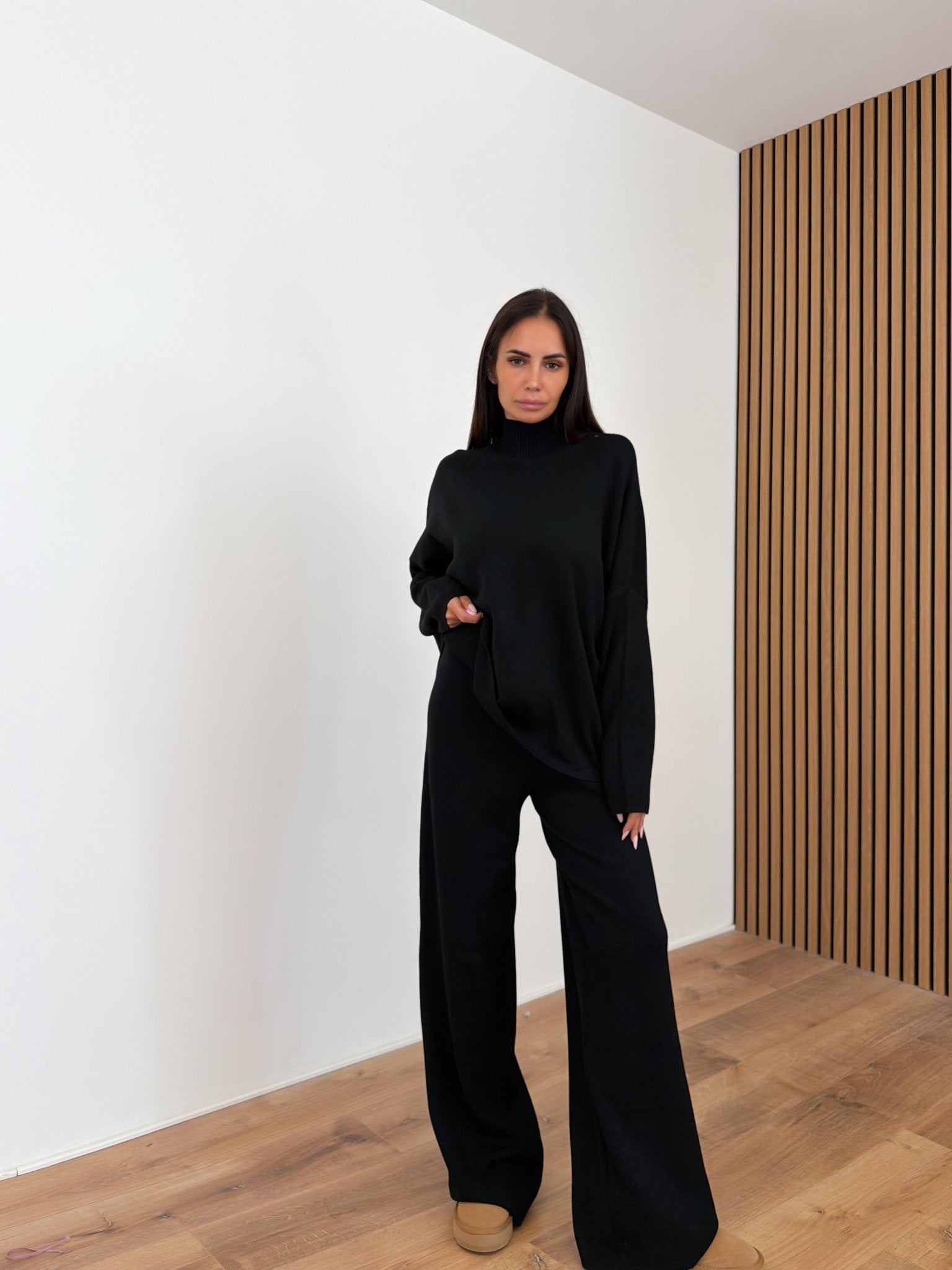 Coordinato Winter - Nero - SAINTH