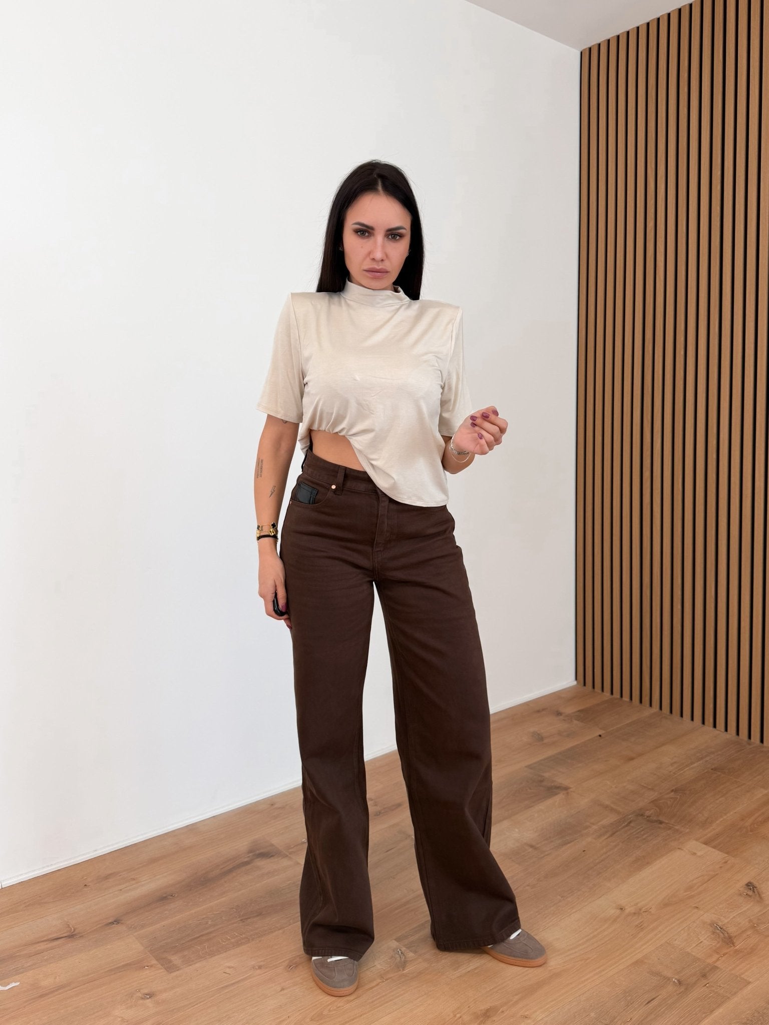 Jeans H5272 - Marrone - SAINTH