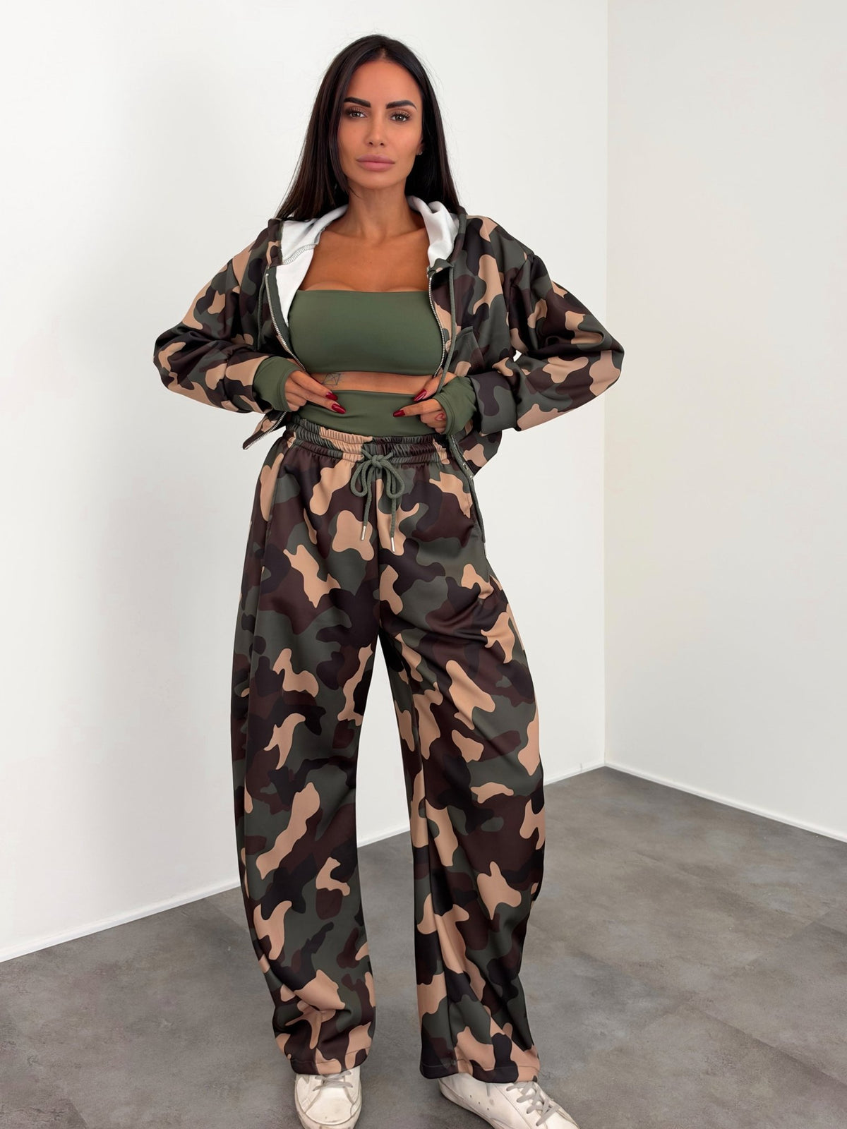 Coordinato Tris Combat - Army Green - SAINTH