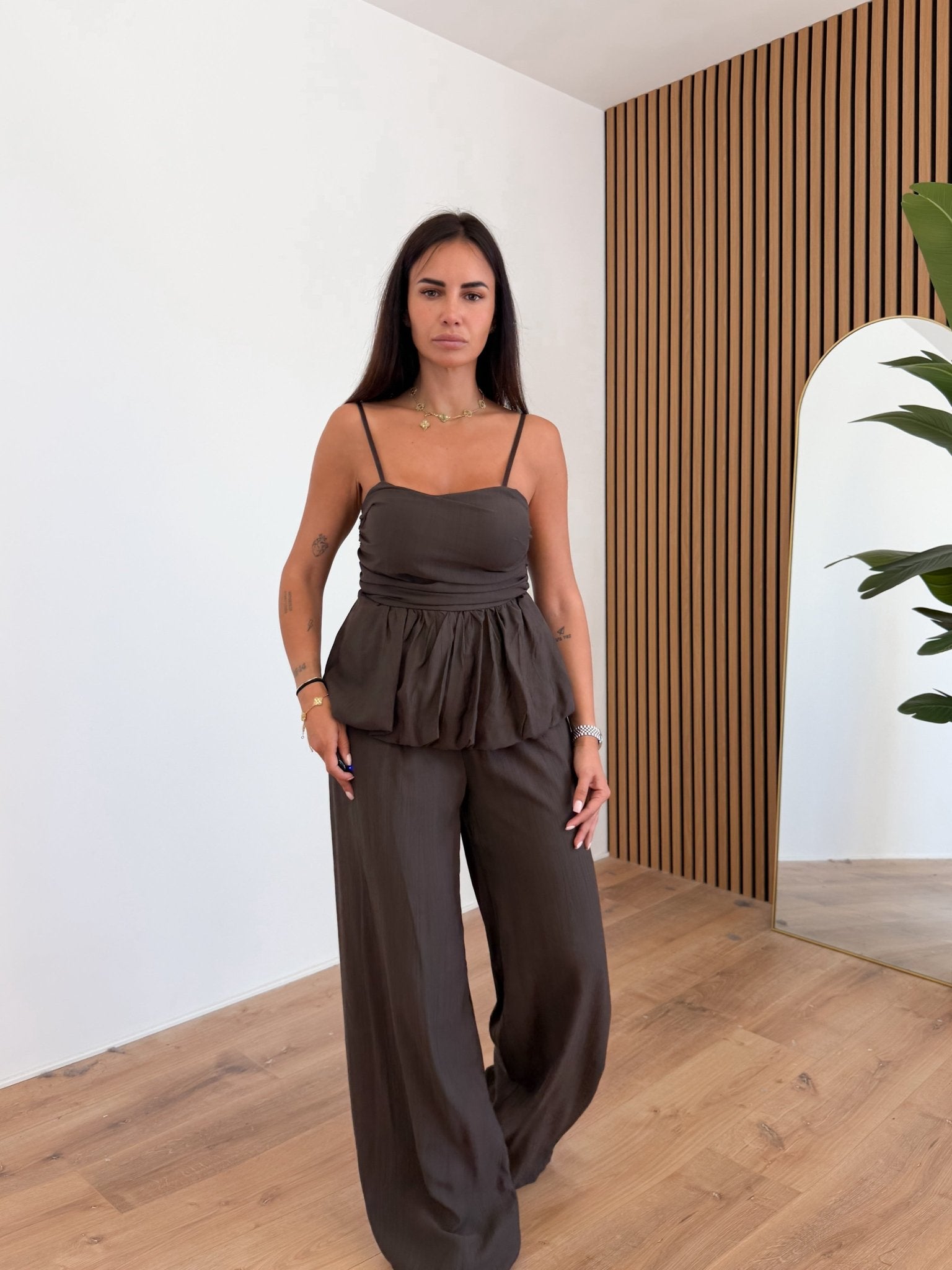 Coordinato Ninfa - Marrone - SAINTH