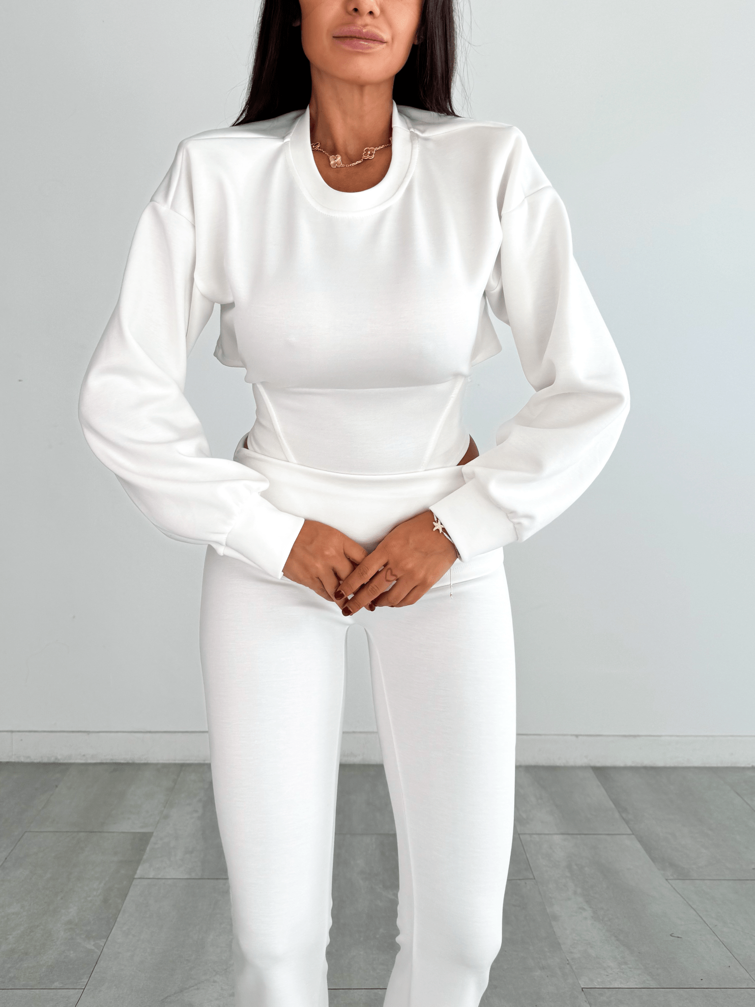 Completo Tuta Korsett - Bianco - SAINTH