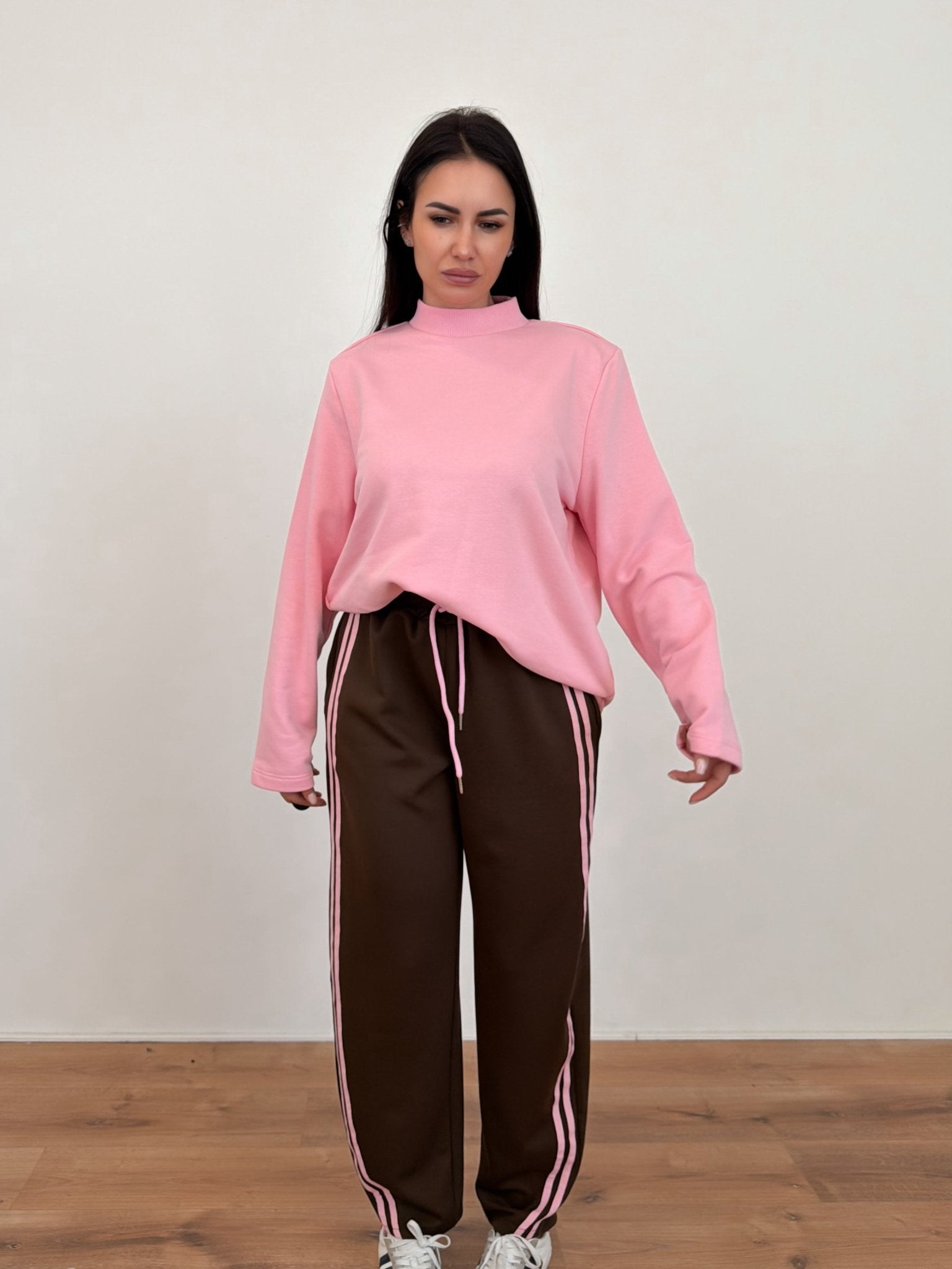 Pantalone Parallel - Marrone e Rosa - SAINTH