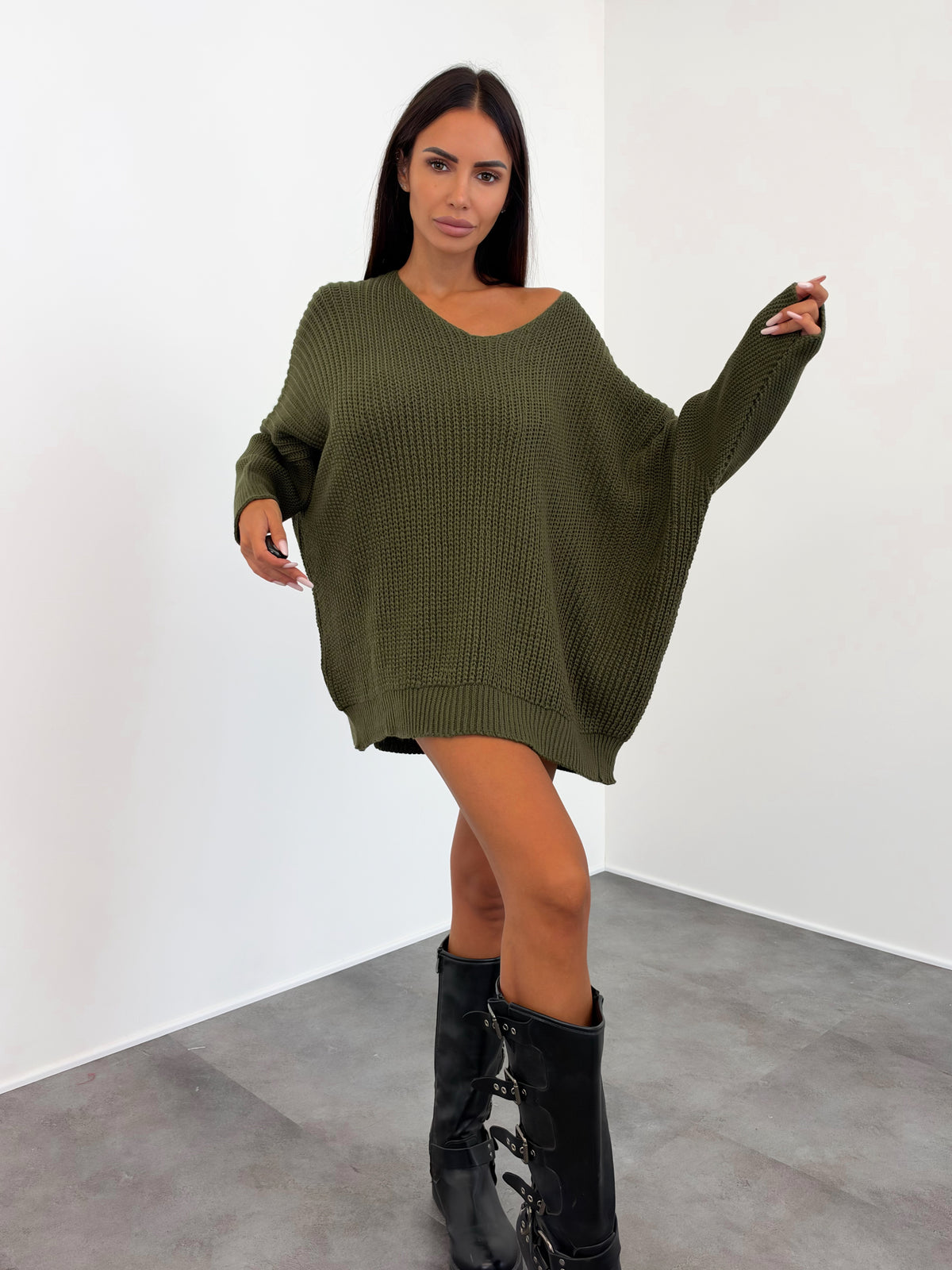 Maxi Pull - Army Green