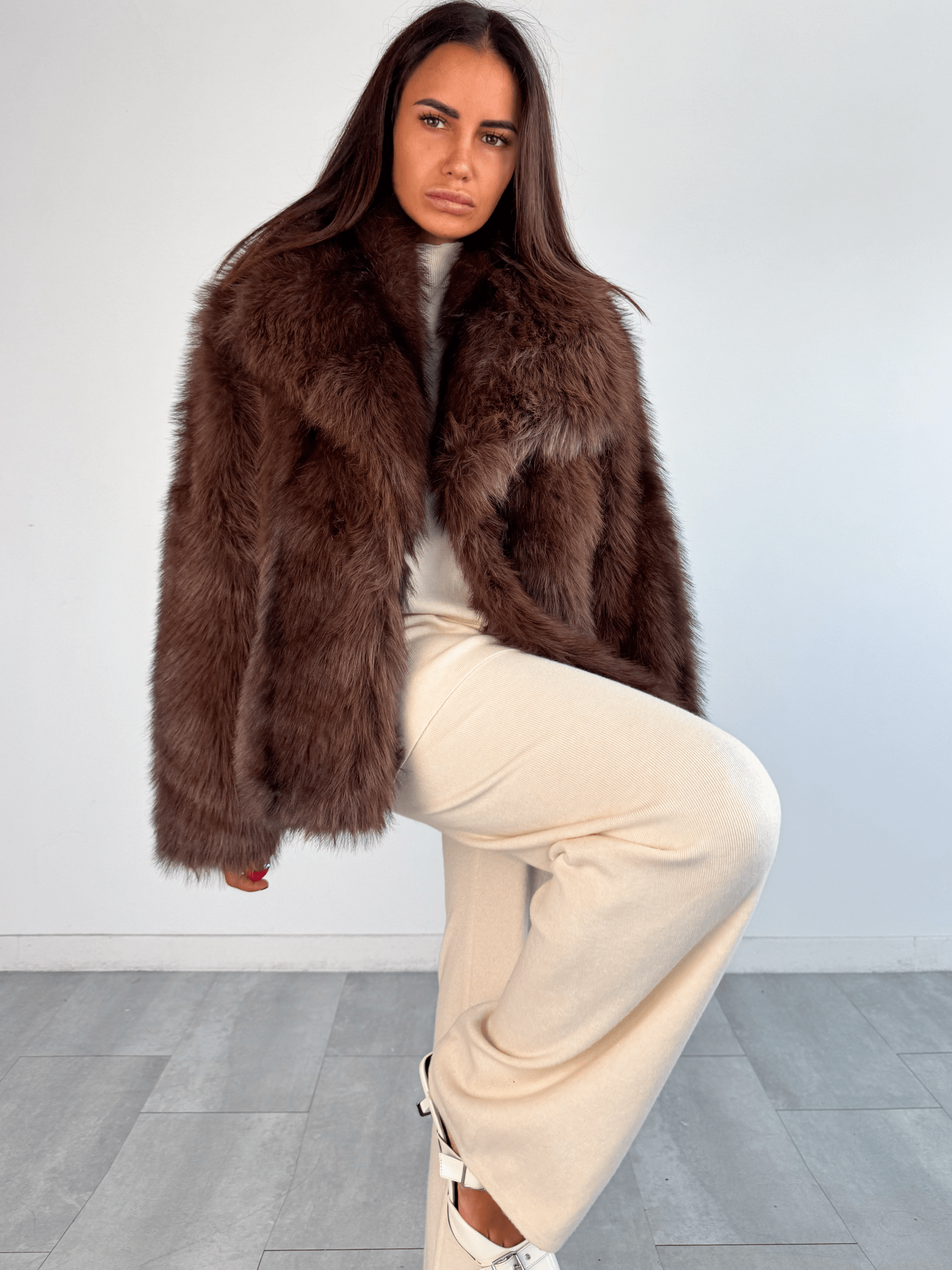 Pelliccia Grizzly - Marrone - SAINTH