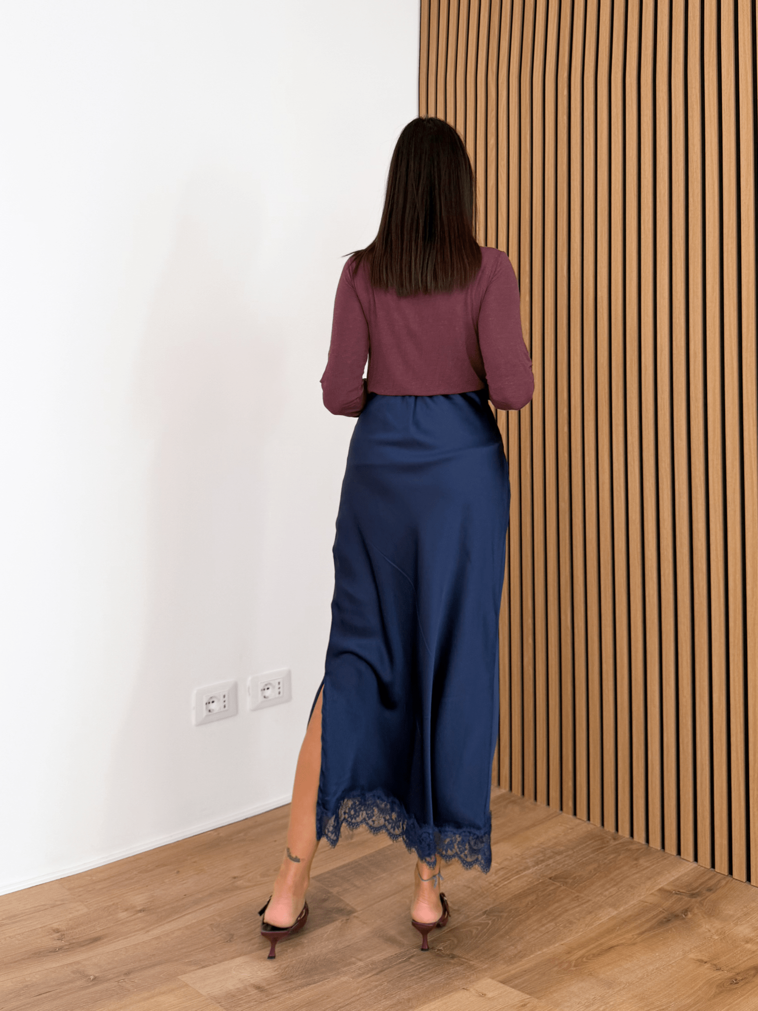 Dolcevita Misto Cashmere - Bordeaux - SAINTH