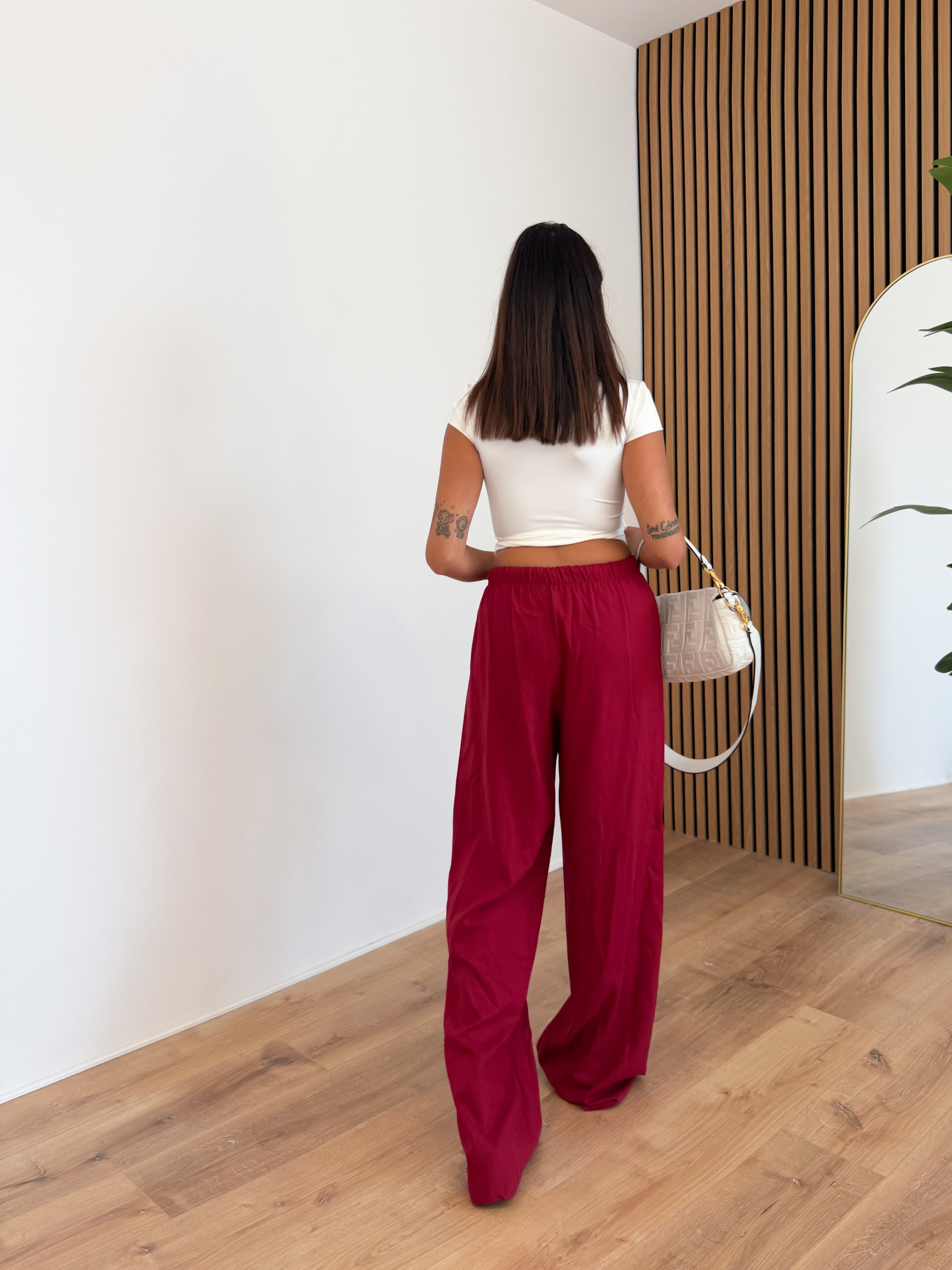 Pantalone Cla - Bordeaux