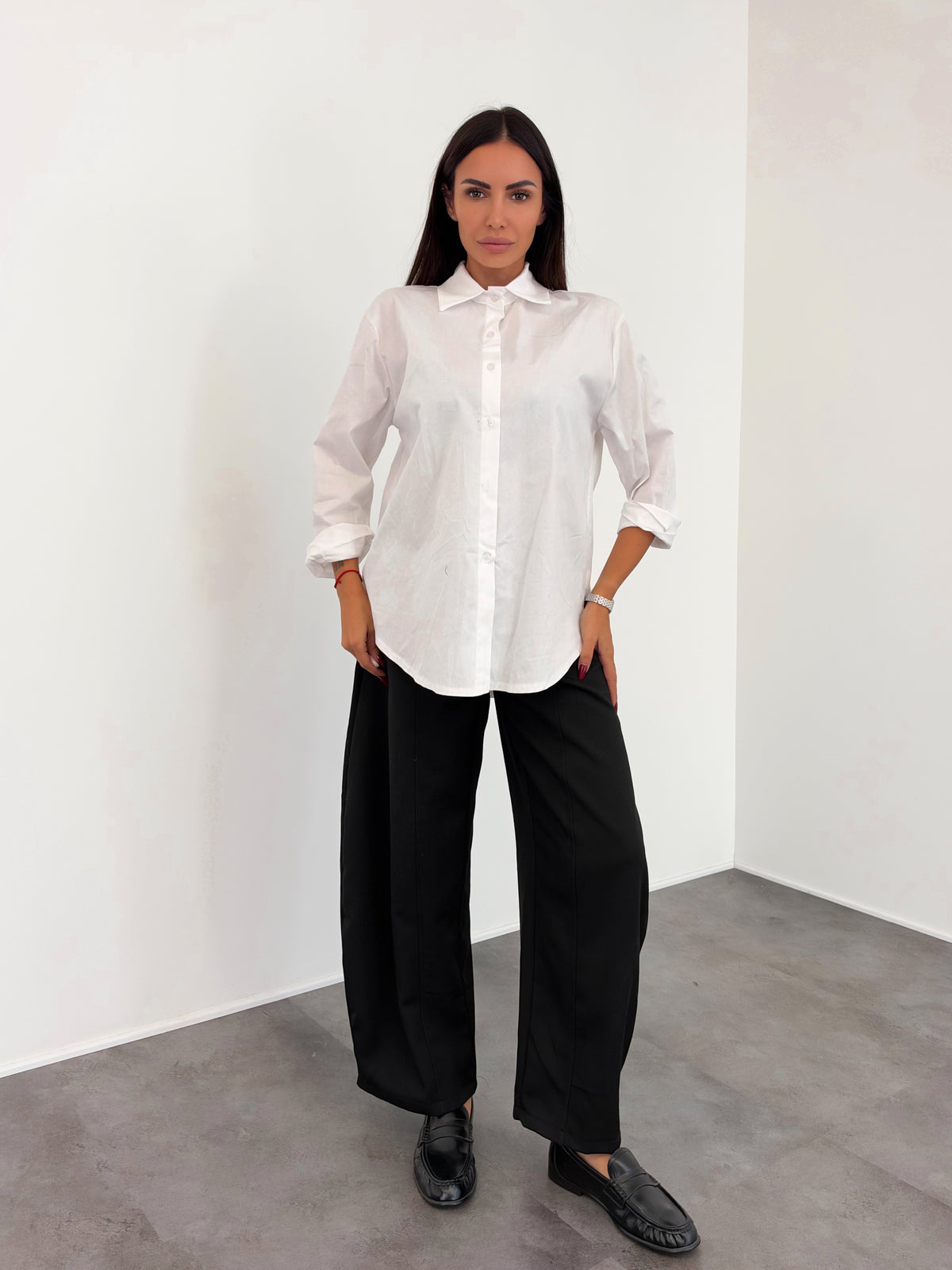 Camicia Basic - Bianca