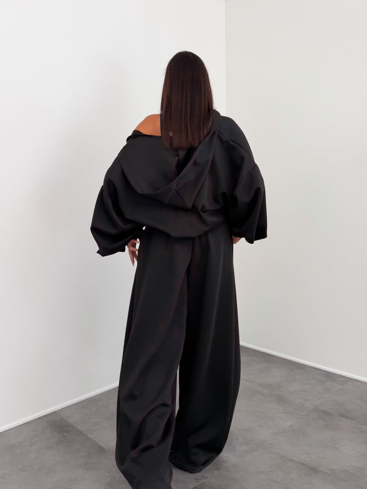 Coordinato Cozy - Nero - SAINTH