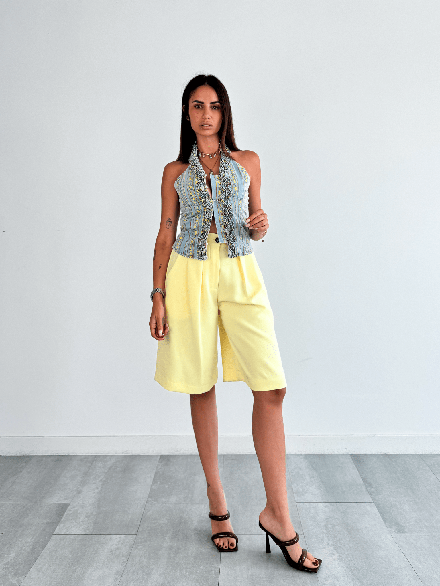 Top Microflower - Giallo - SAINTH