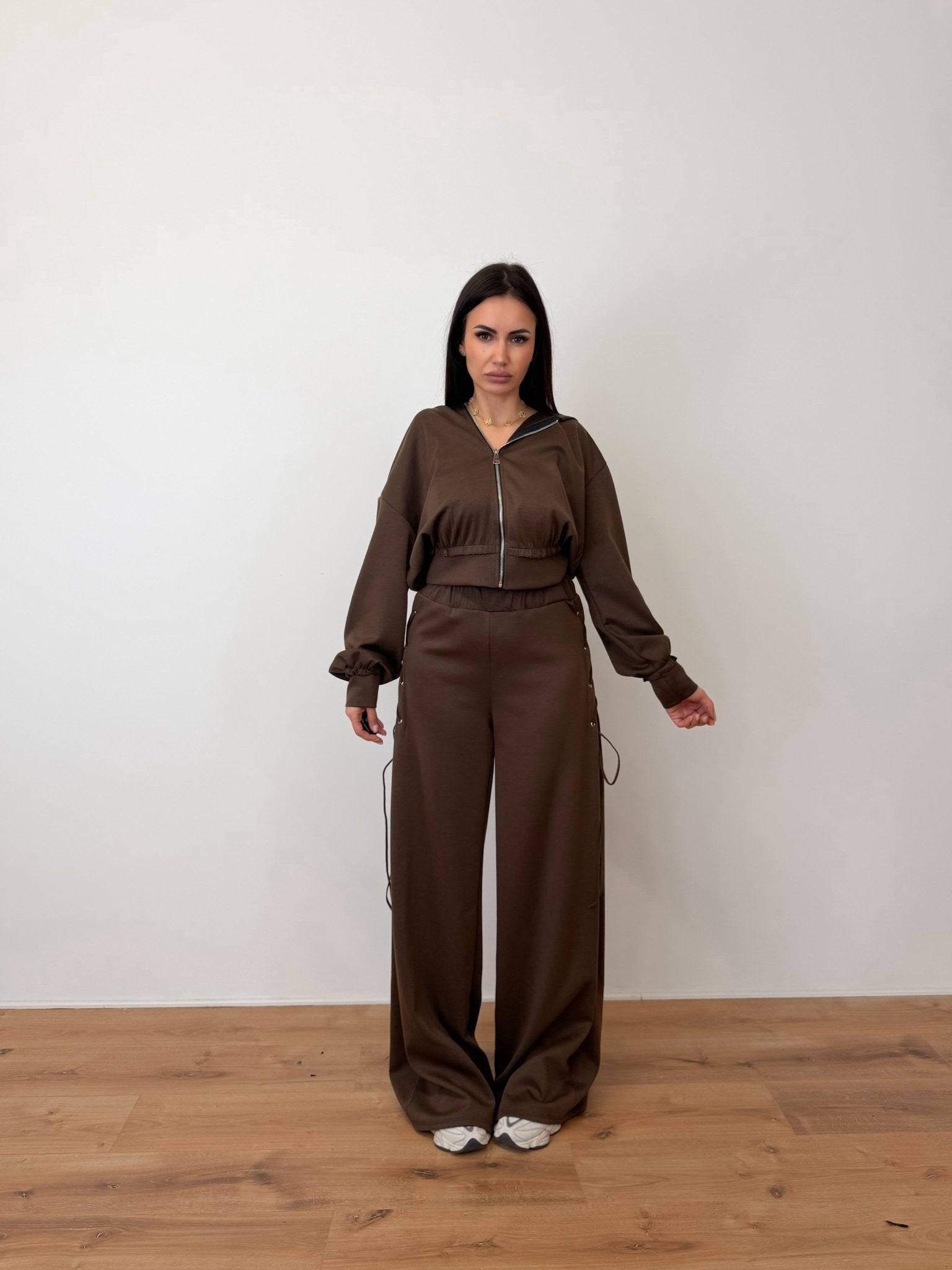 Completo Tuta Intreccio - Marrone - SAINTH