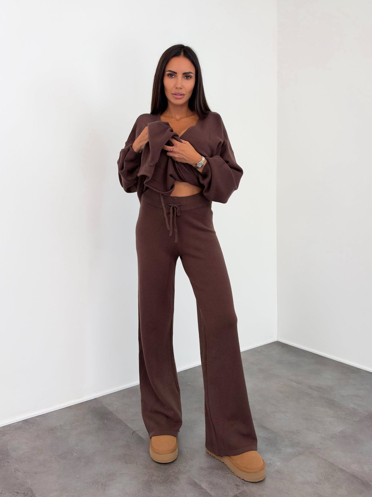 Coordinato Vanilla - Marrone - SAINTH