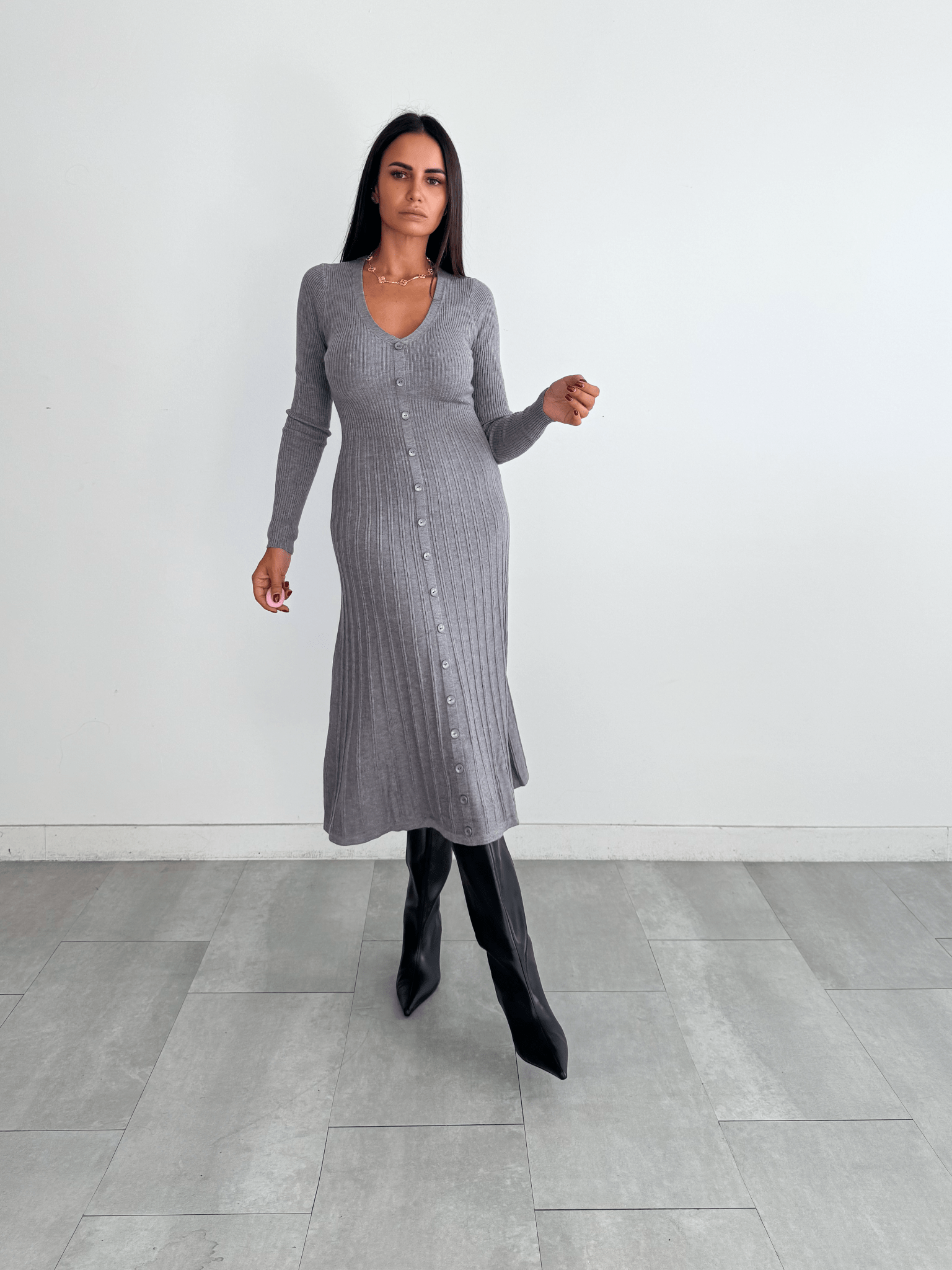 Abito Campanella - Grigio - SAINTH