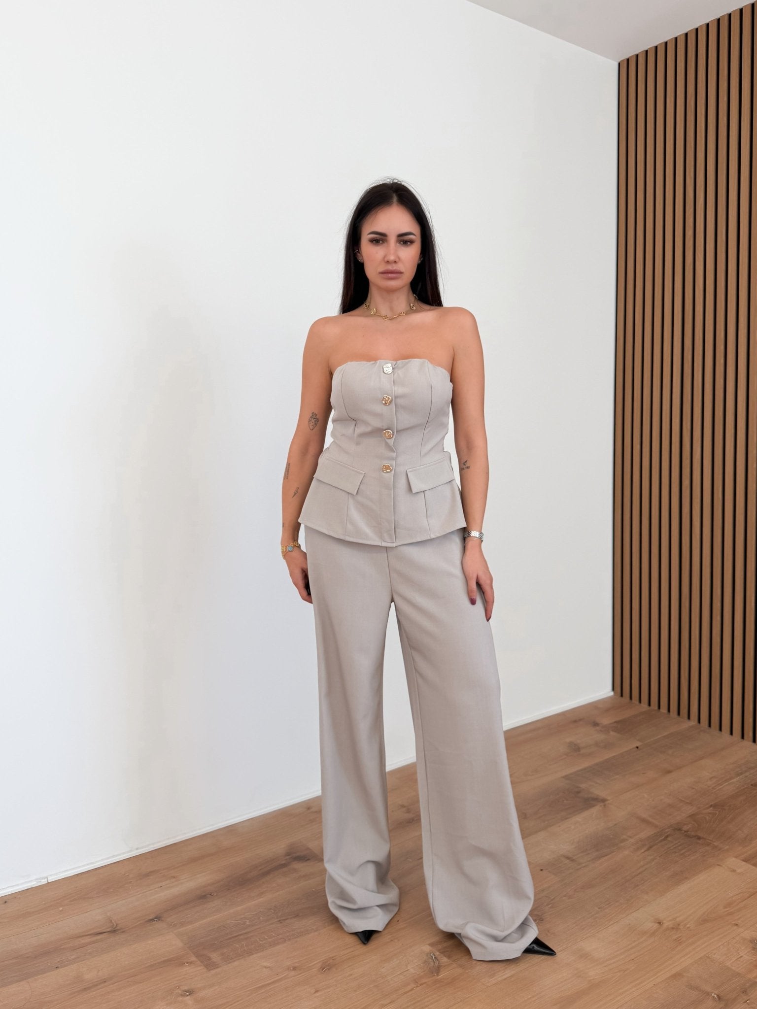 Tuta Intera Sold - Beige - SAINTH