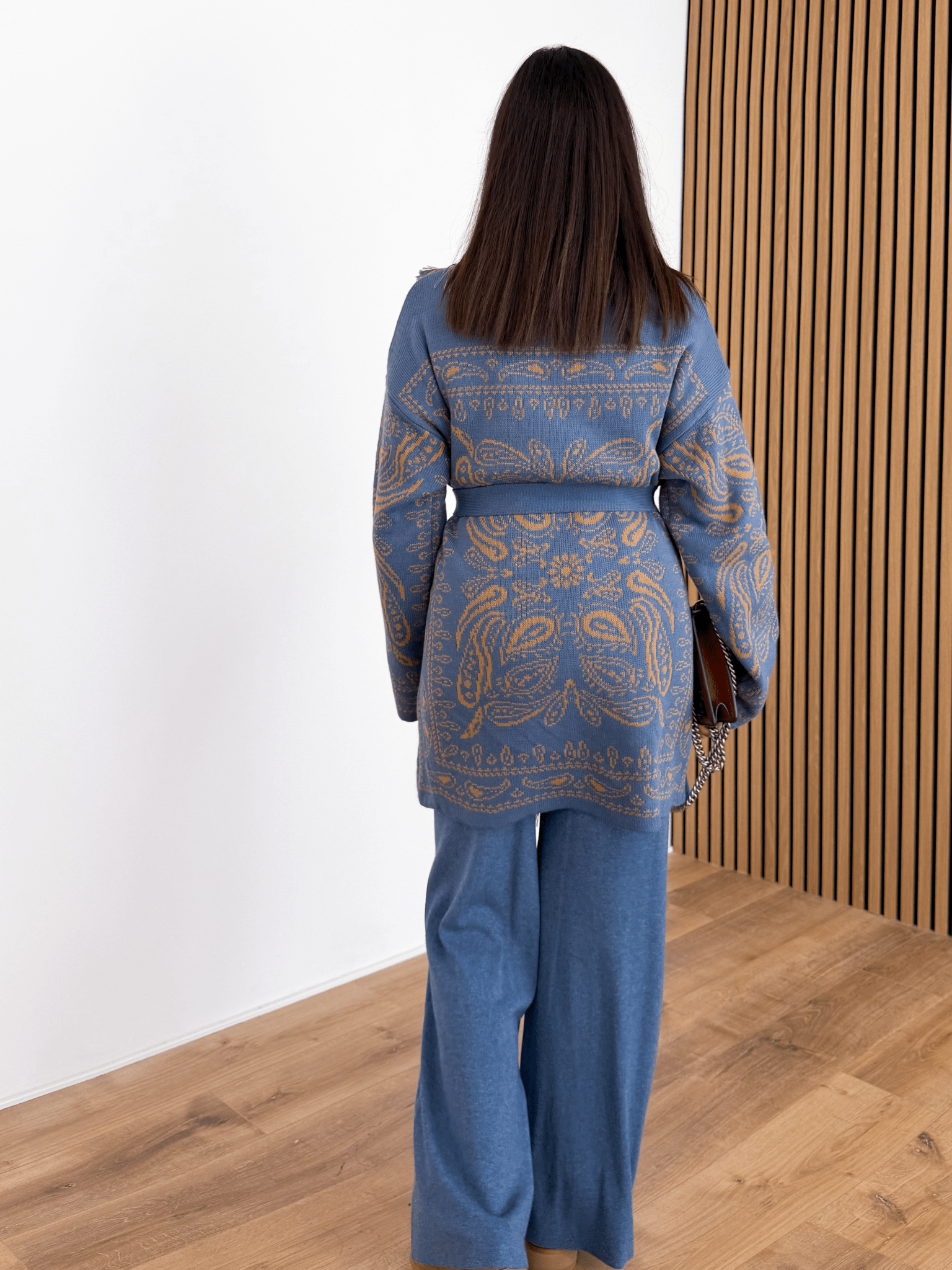 Cardigan Azteco - Indaco - SAINTH