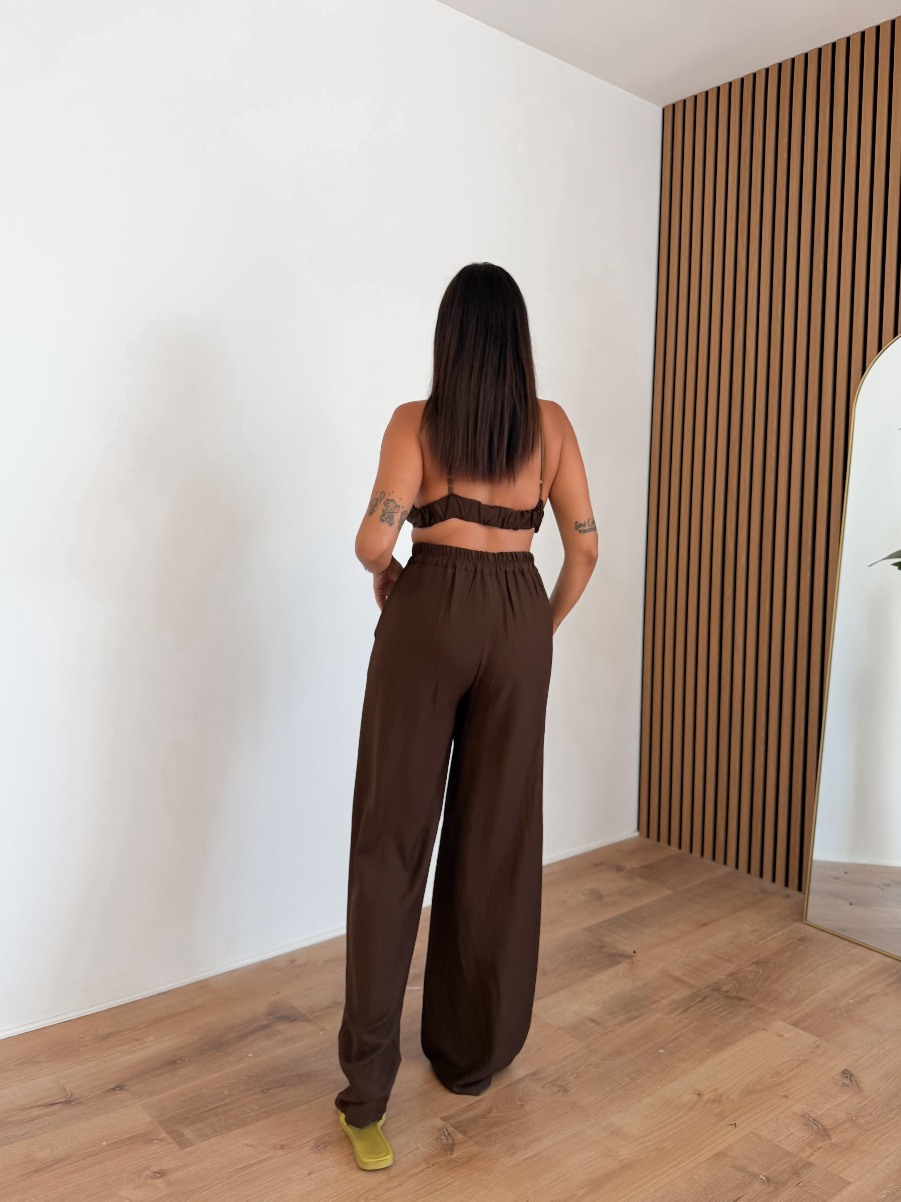 Coordinato Tris Medea - Marrone