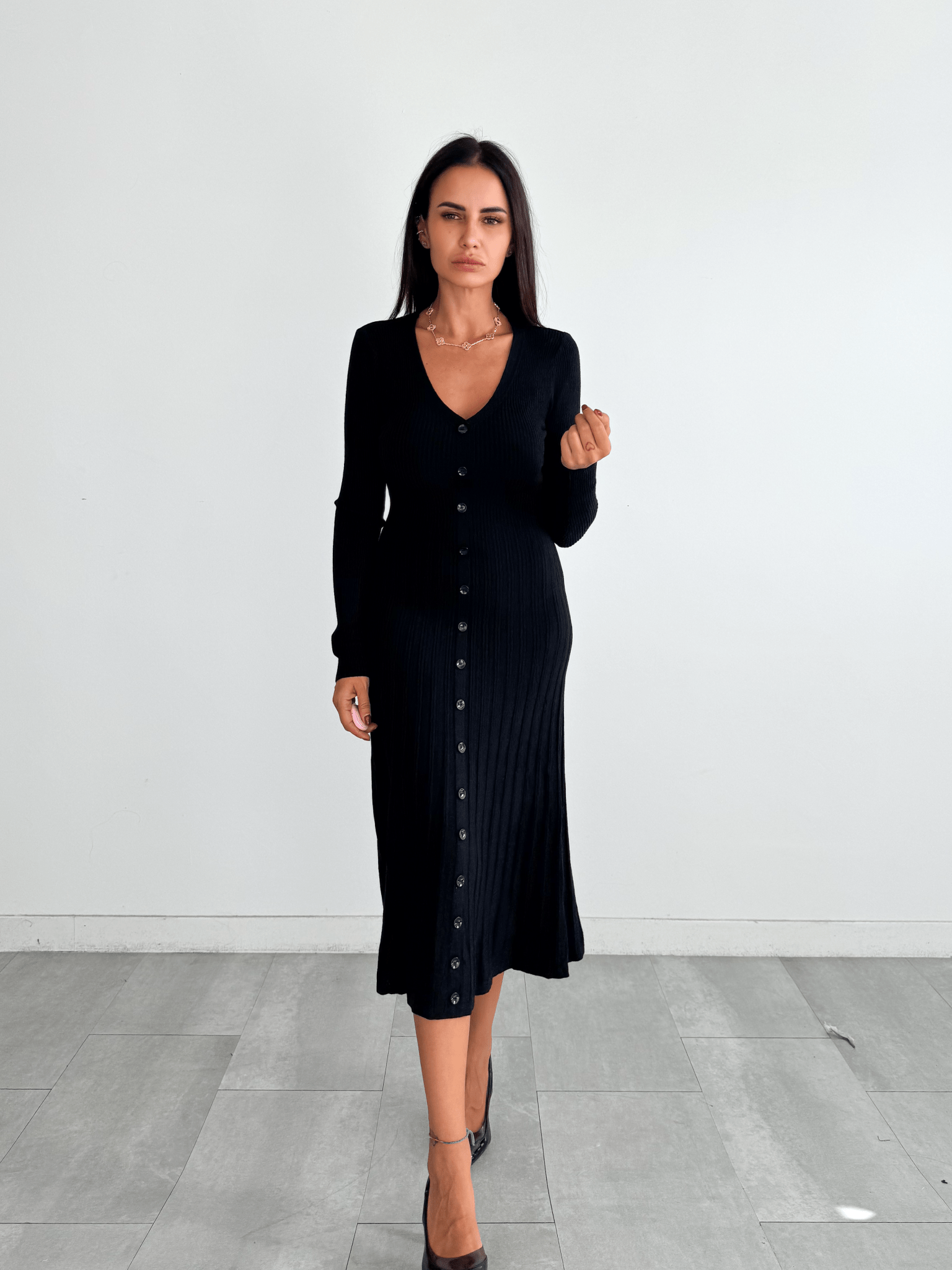 Abito Campanella - Nero - SAINTH