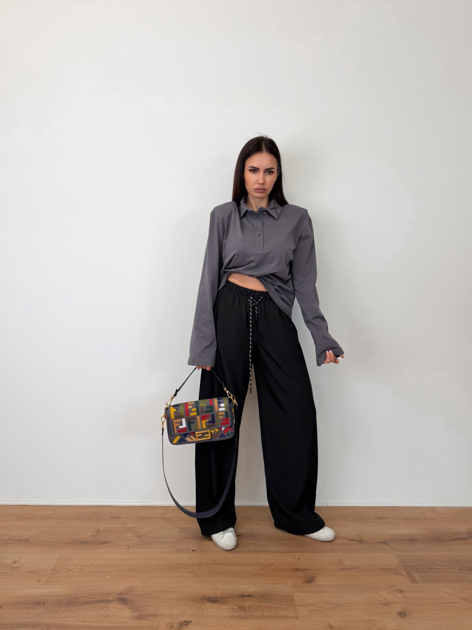 Pantalone West - Nero - SAINTH