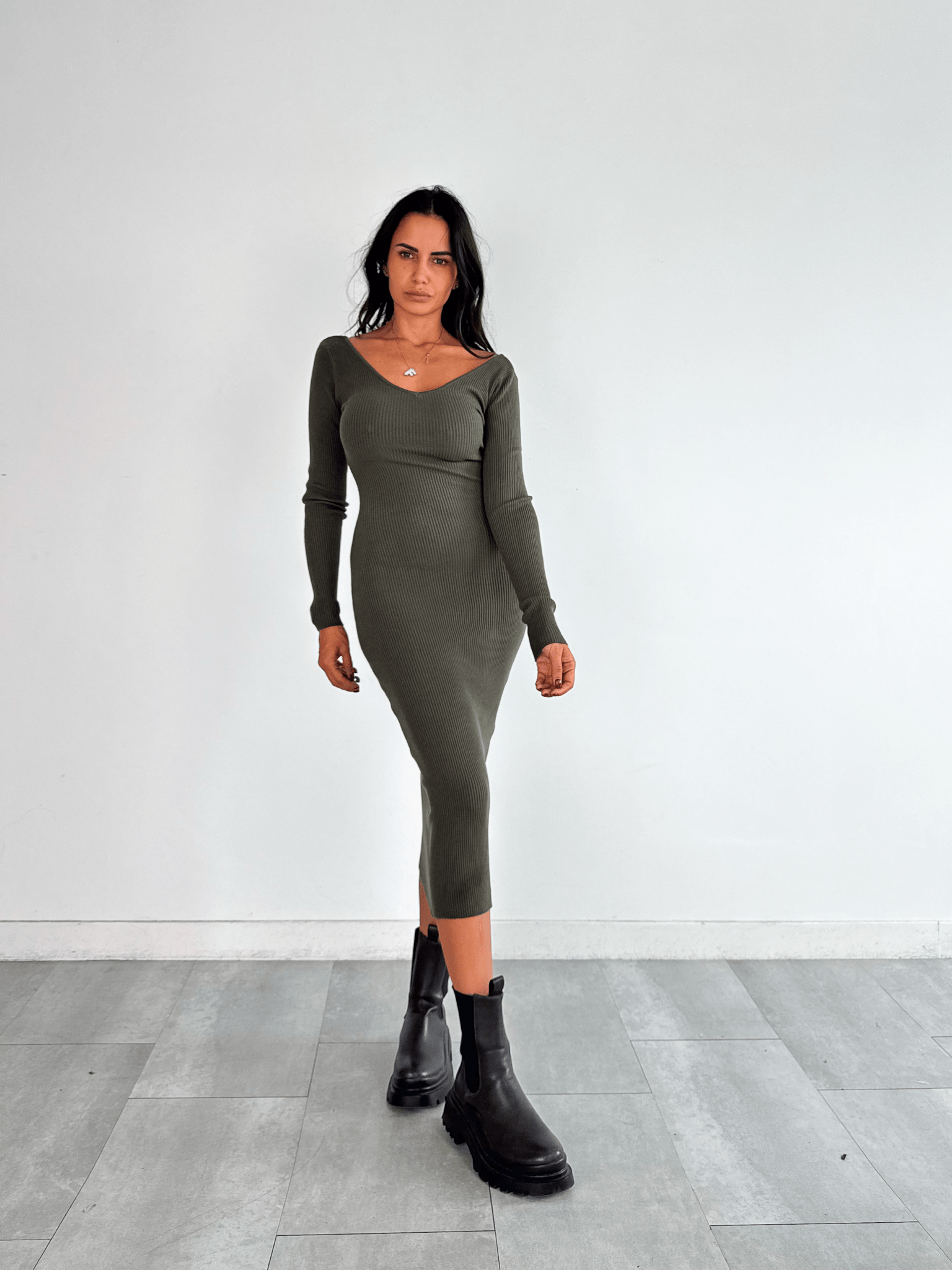 Abito Pull Fascino - Army Green - SAINTH