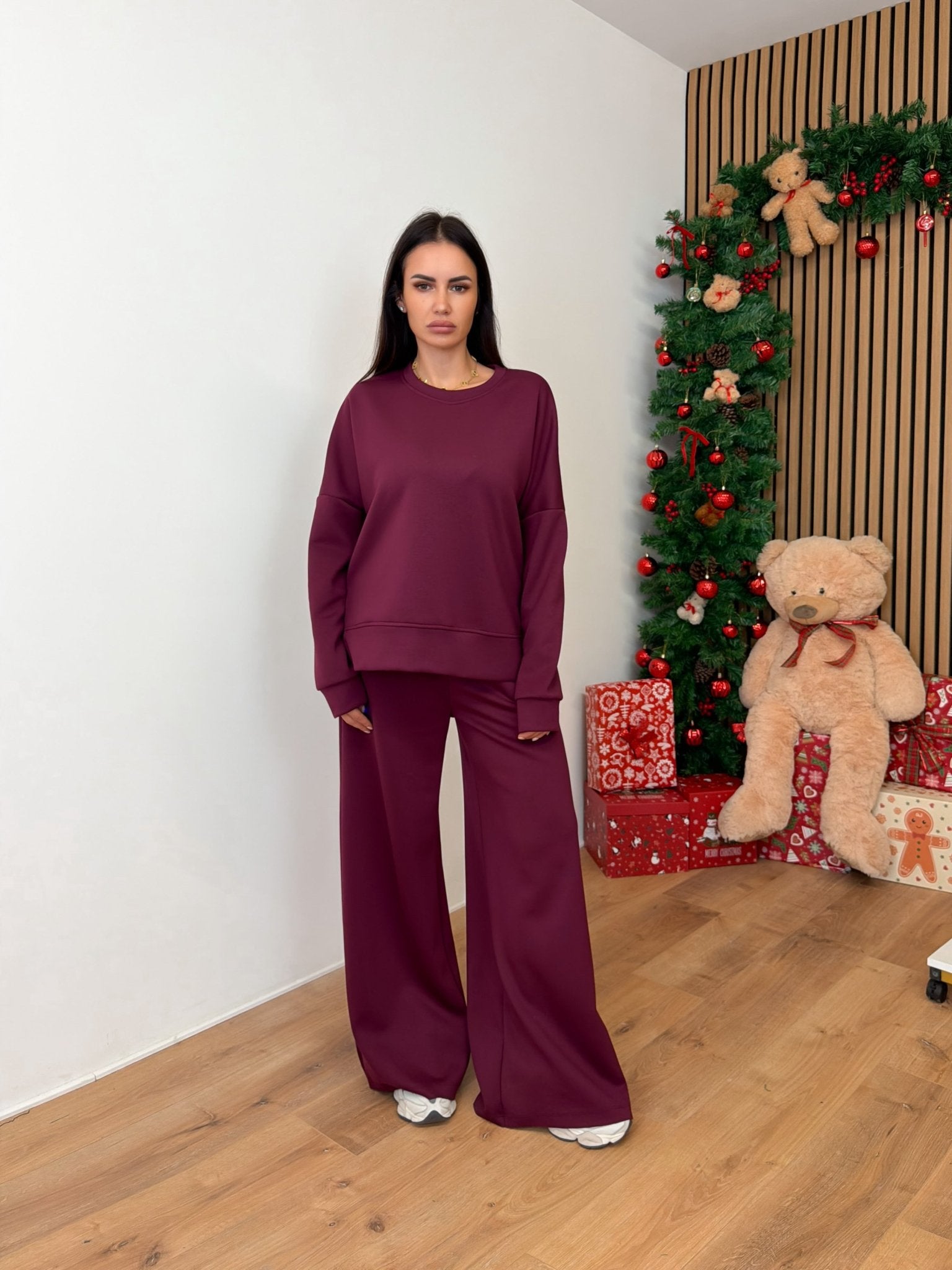 Felpa Jogger - Bordeaux - SAINTH