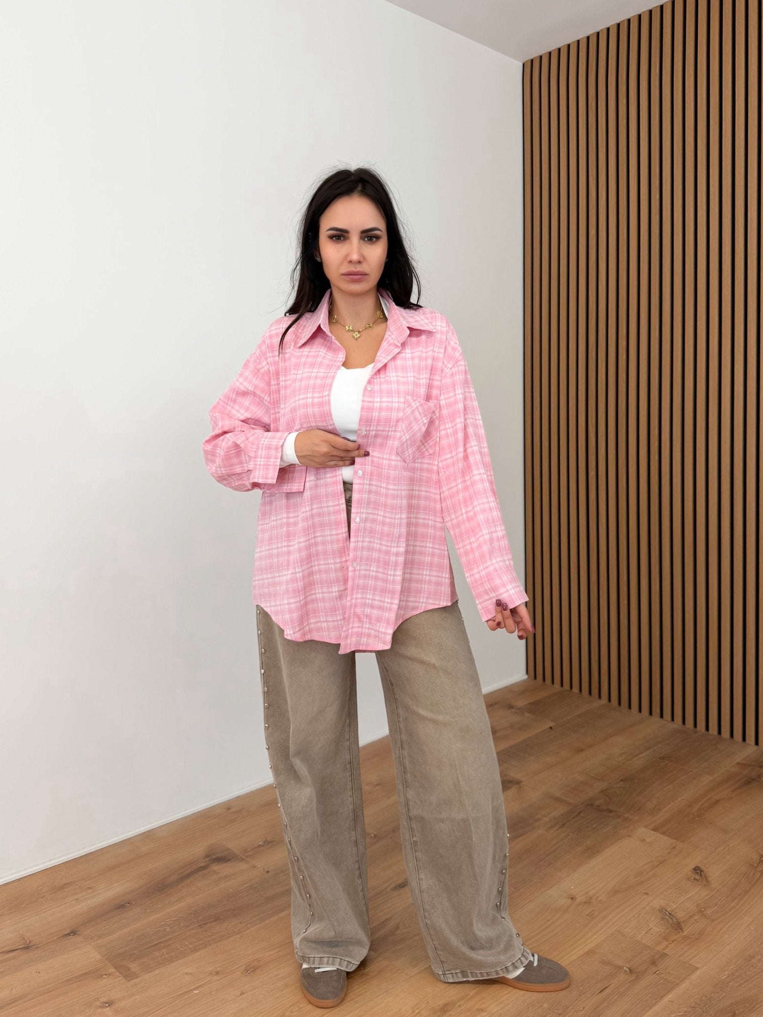 Camicia Diamond - Rosa - SAINTH