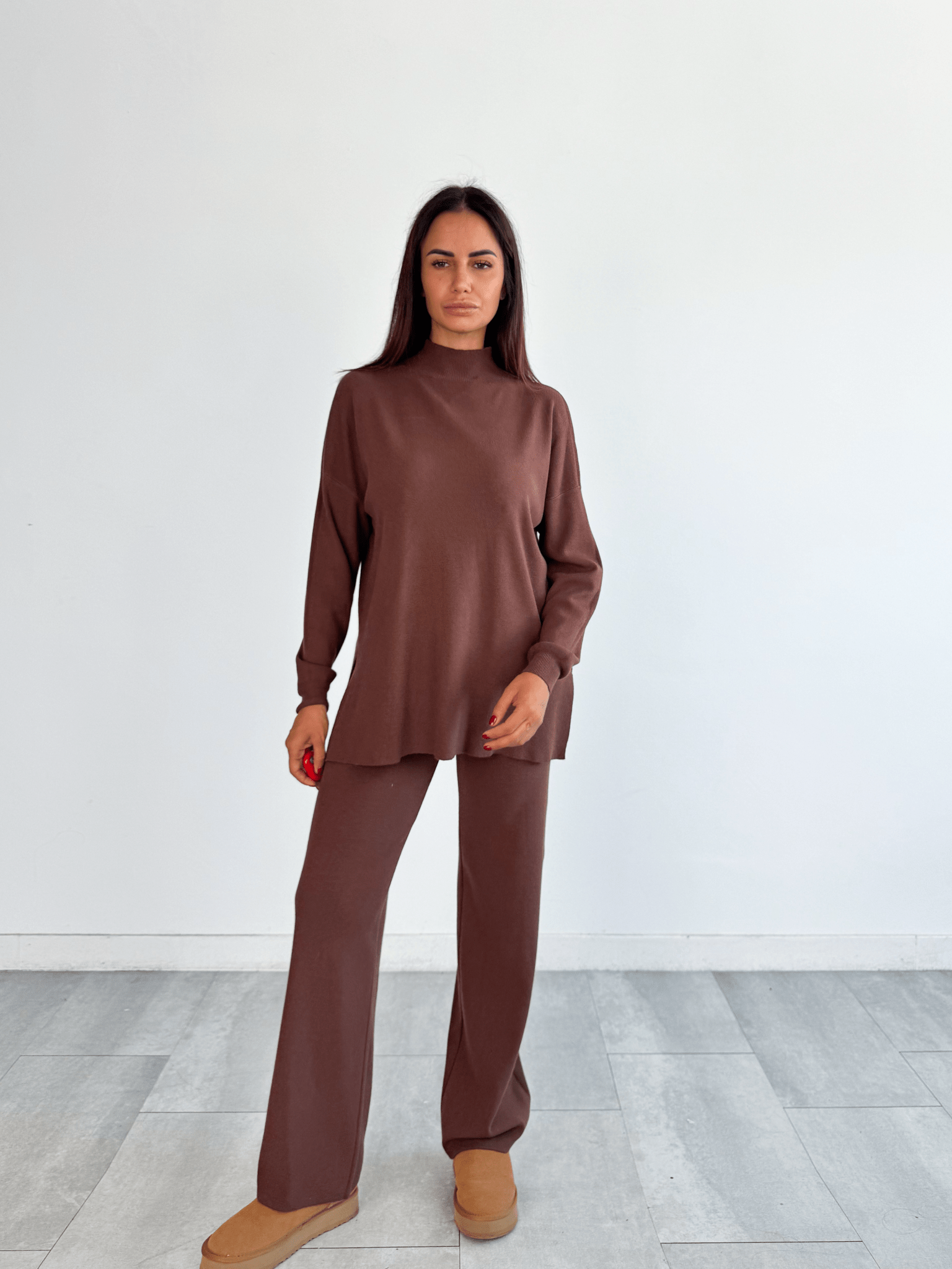 Coordinato Soft - Marrone - SAINTH