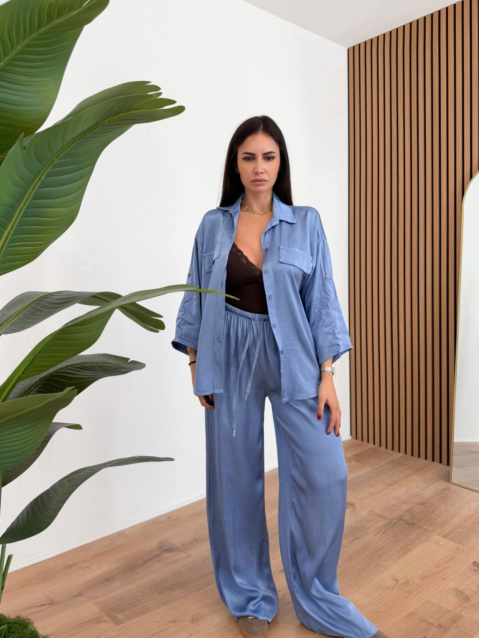 Camicia Breeze - Indaco - SAINTH