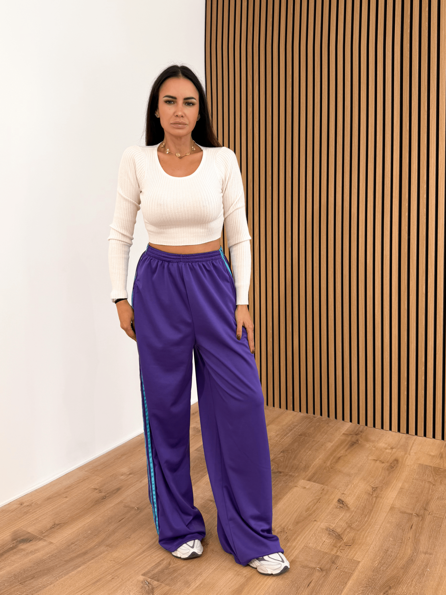 Pantalone Tuta Brasil - Viola - SAINTH