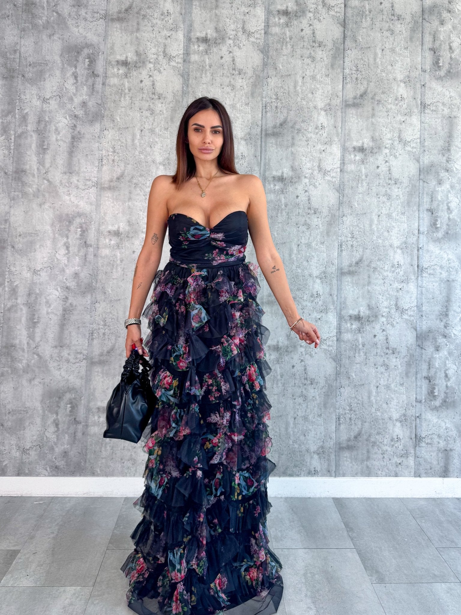 Abito Dolcemente - Nero - SAINTH