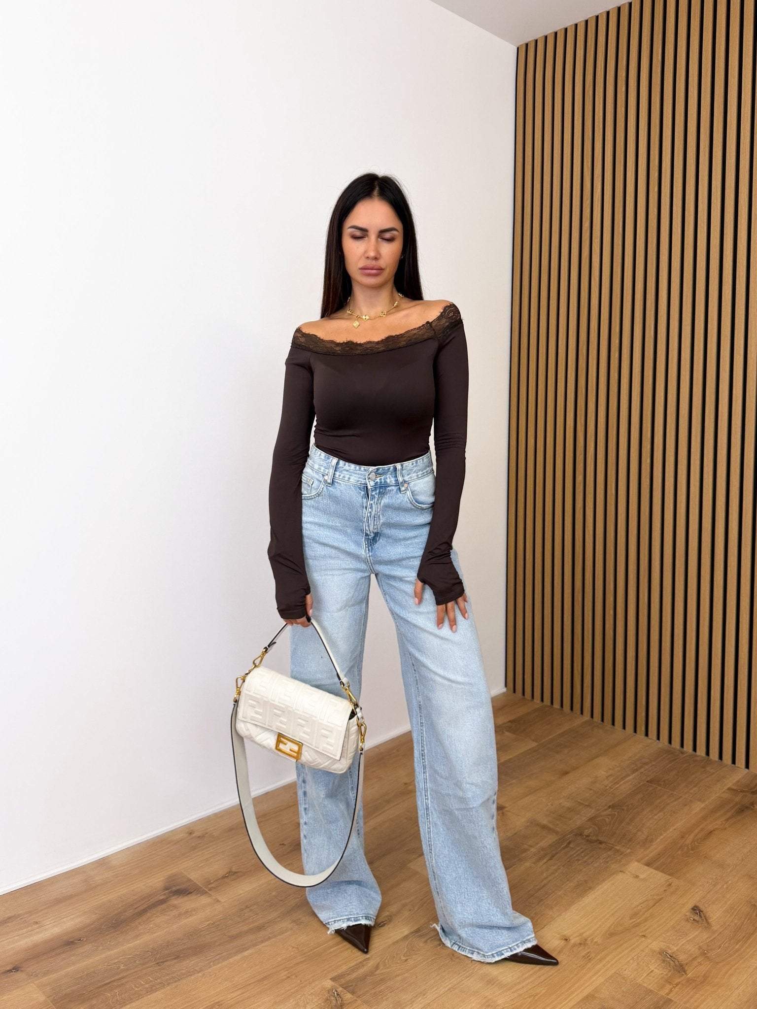 Maglietta Barchetta - Marrone - SAINTH