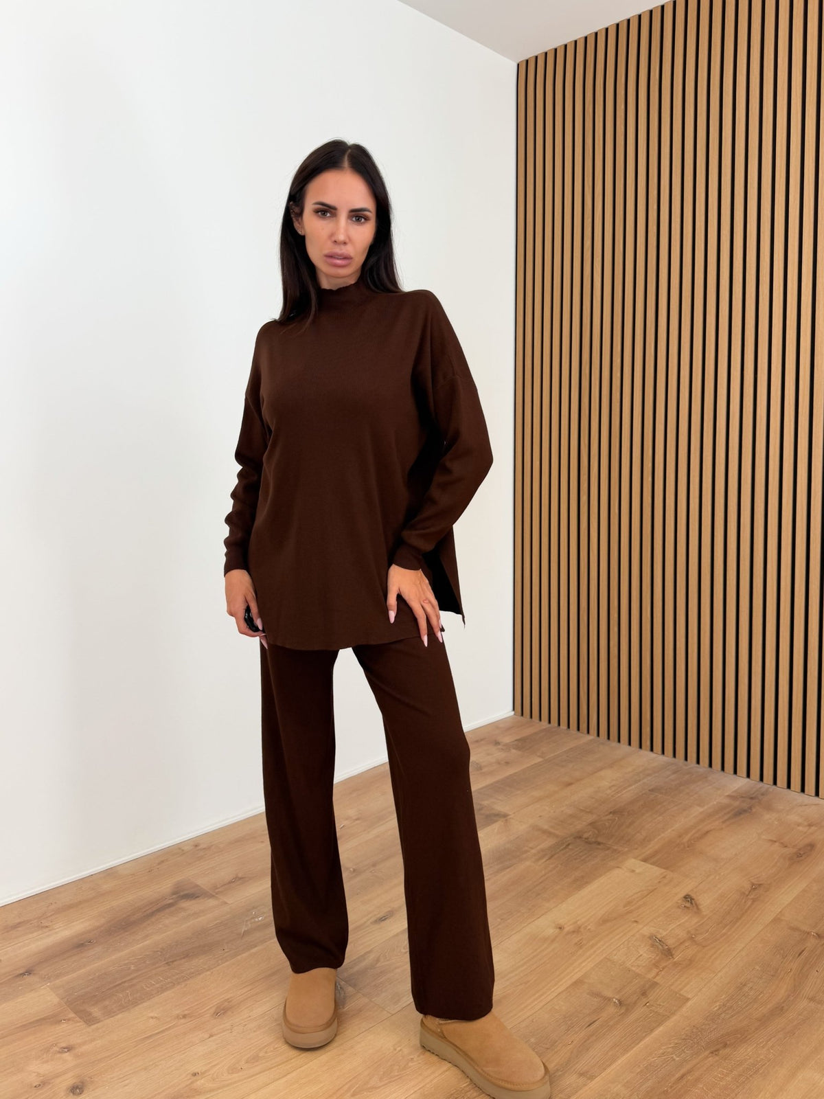 Coordinato Soft - Marrone - SAINTH