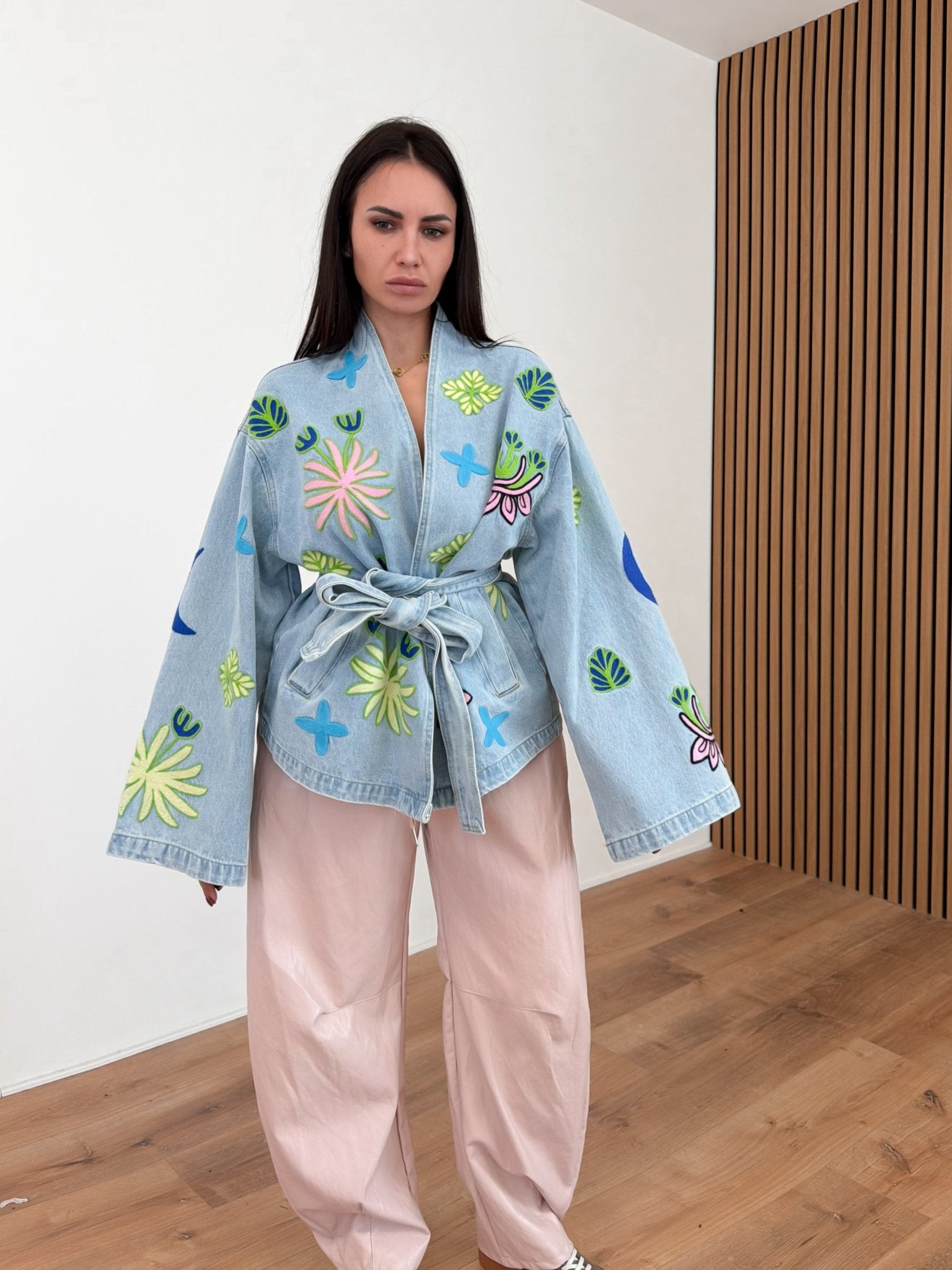Giacca Origami - Denim - SAINTH