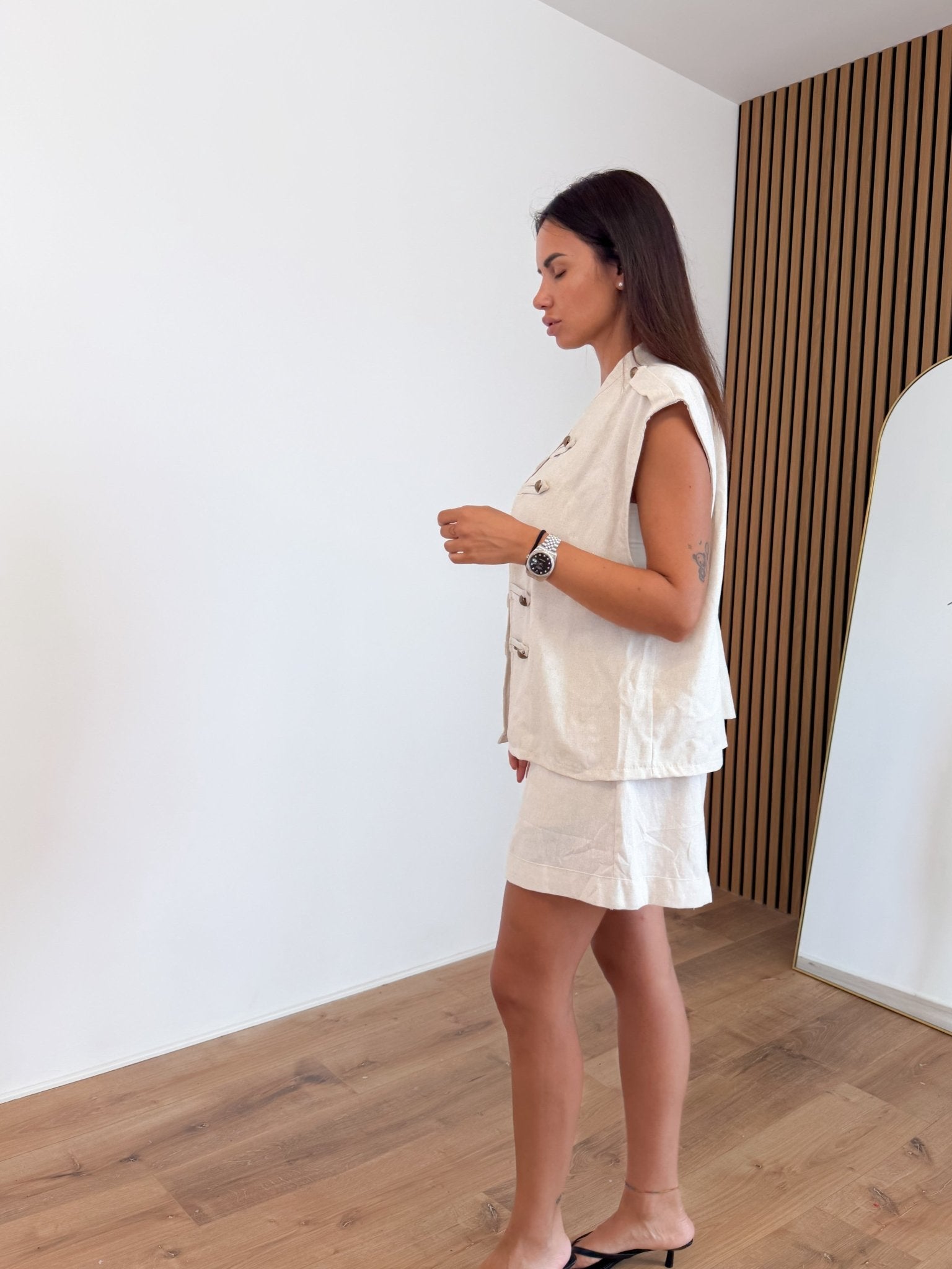 Gilet Sea - Beige - SAINTH