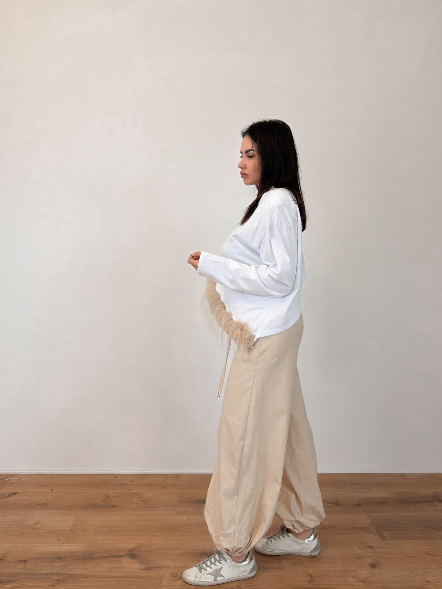 Maglietta Pelosina - Bianca - SAINTH