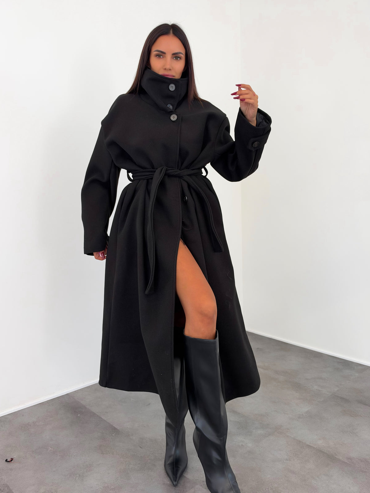 Cappotto Sienna - Nero