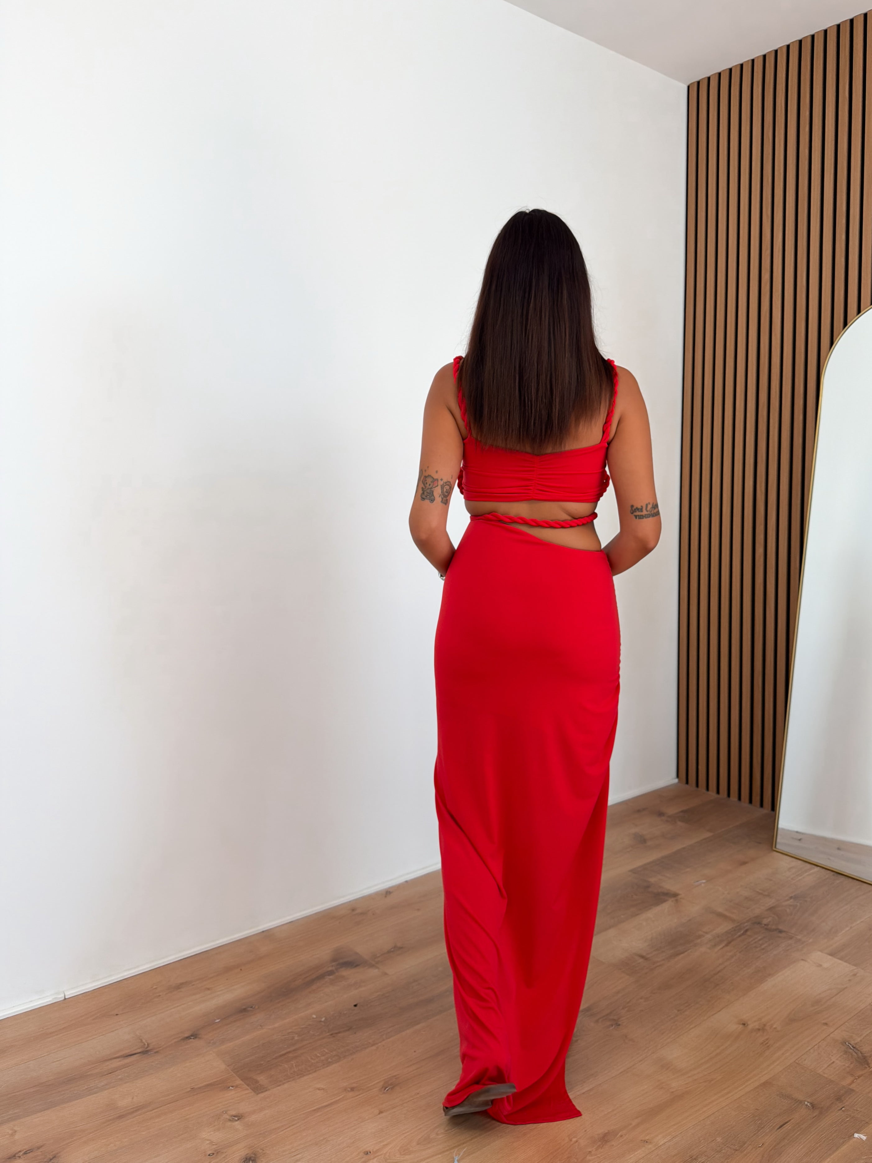 Coordinato Venere - Rosso