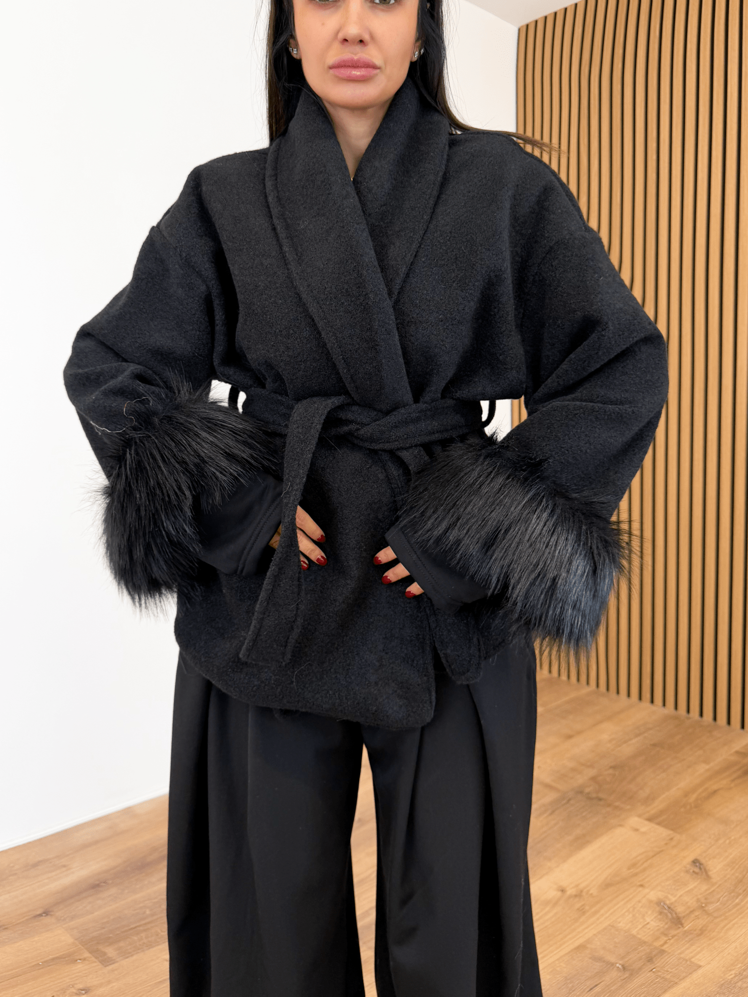 Cappotto Alps - Nero - SAINTH