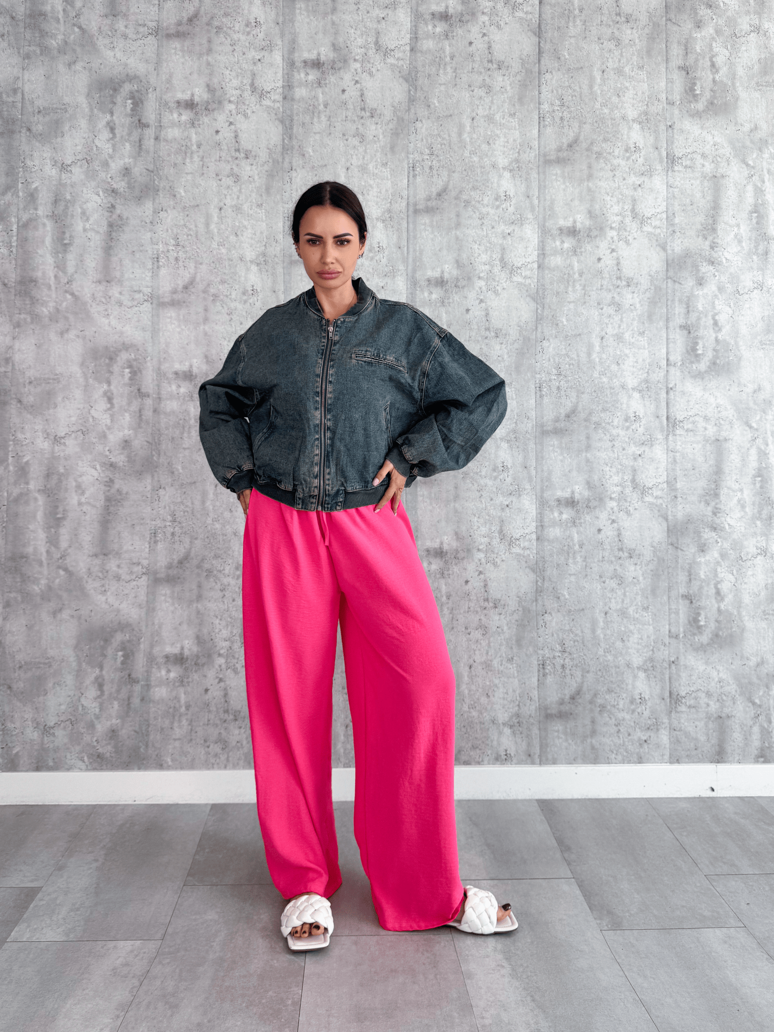 Bomber Denim - Blu - SAINTH