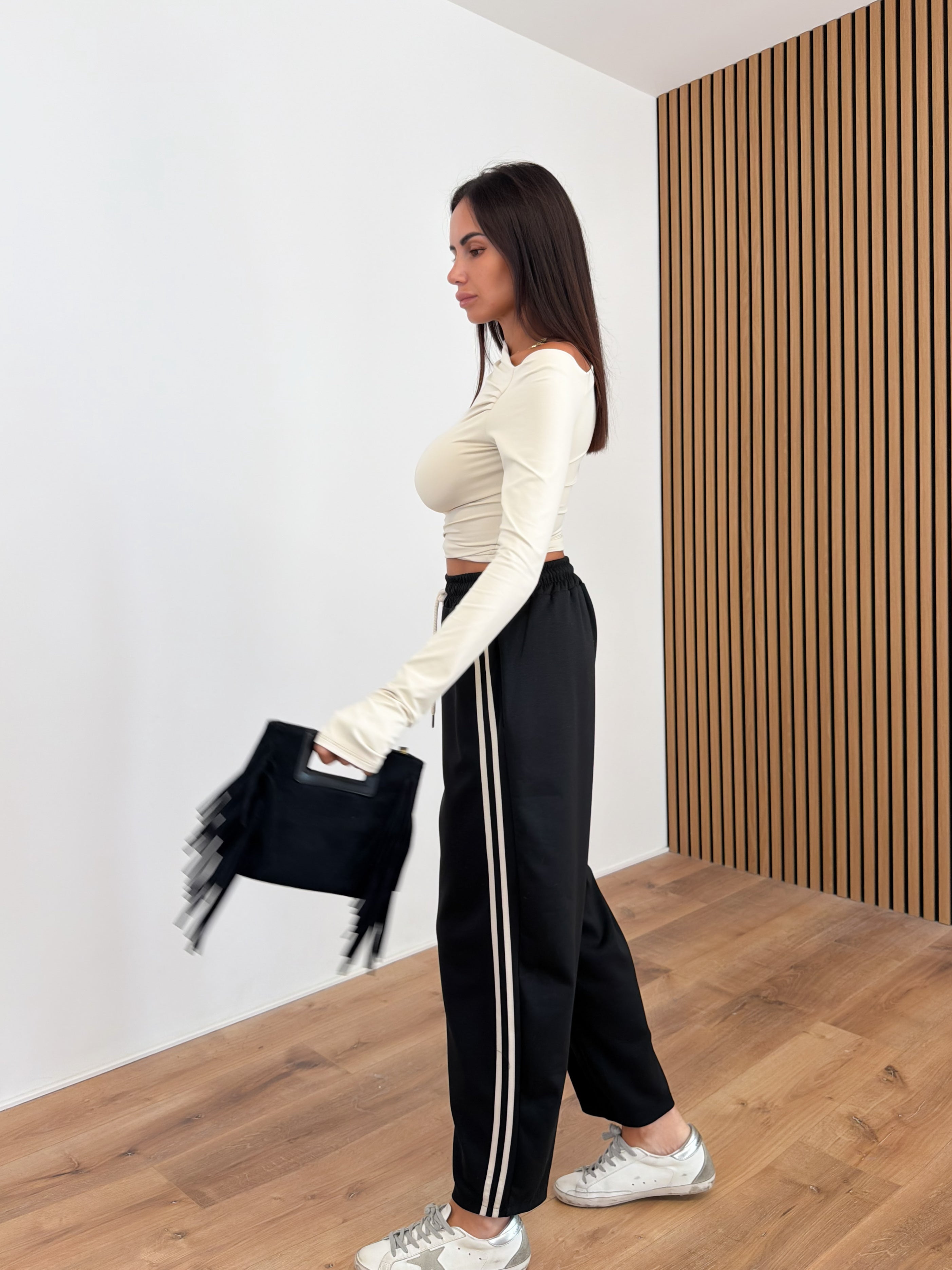 Pantalone Tuta Essential - Nera