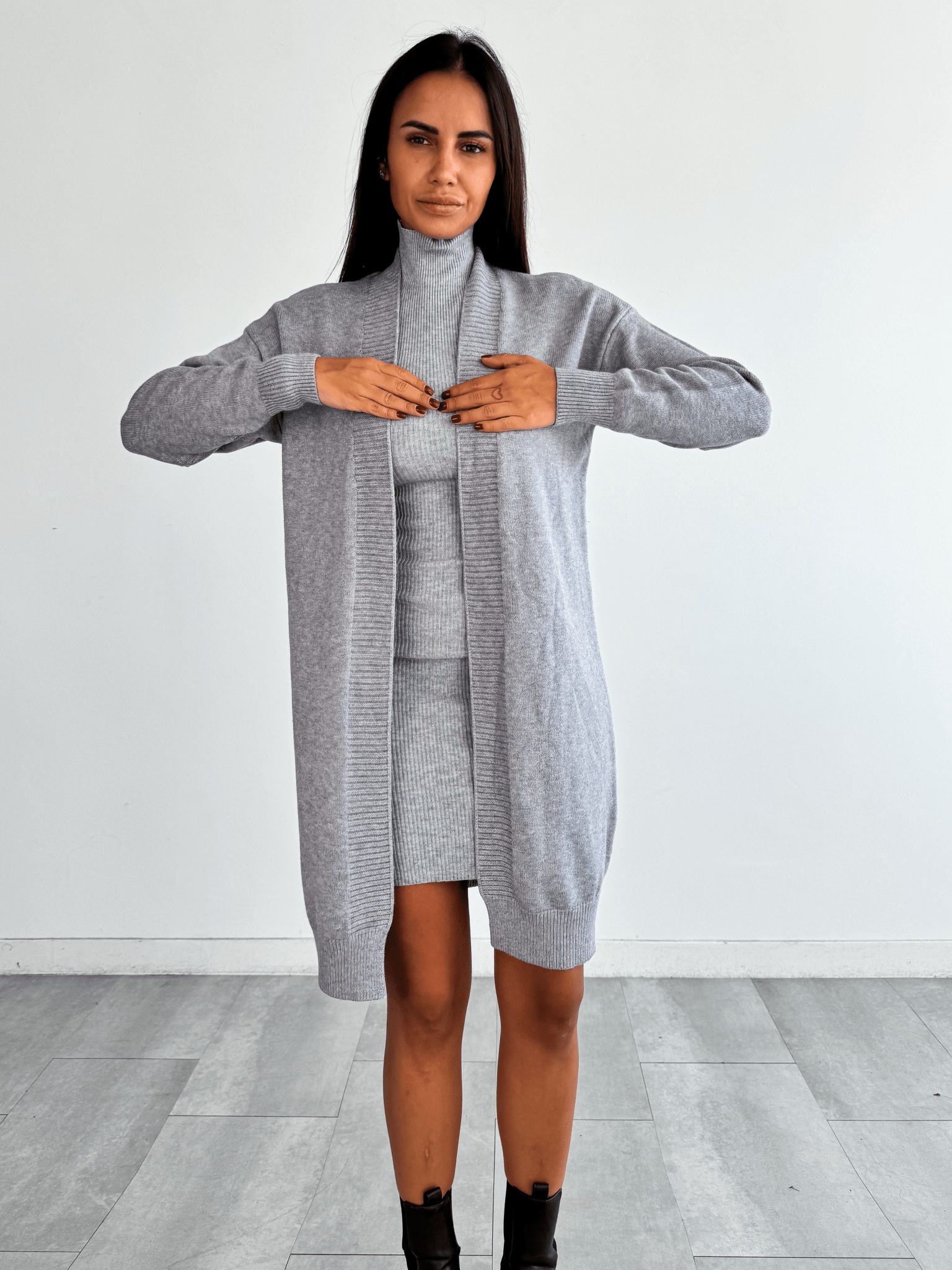 Abito Pull Need - Grigio - SAINTH
