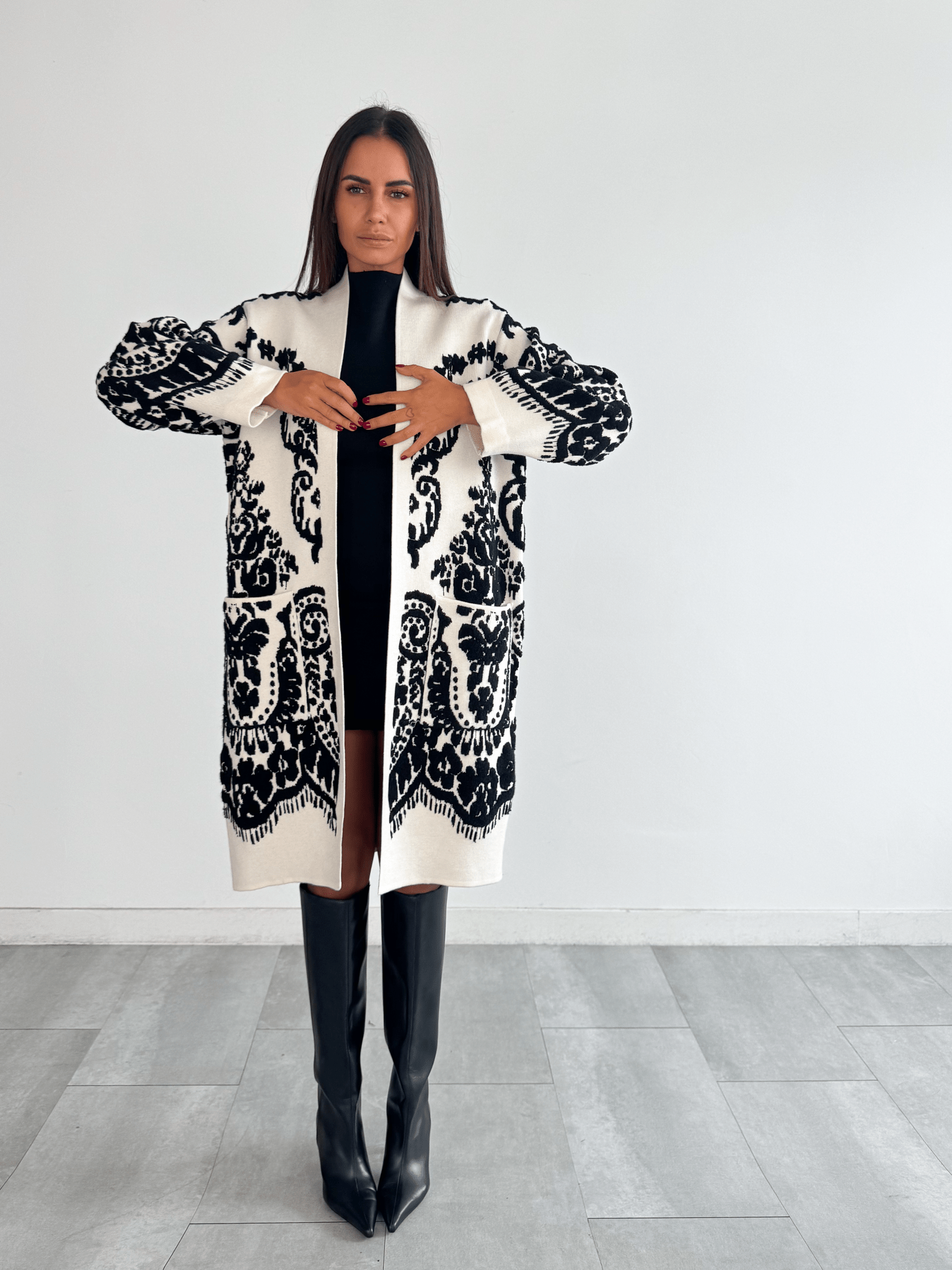 Cardigan Maiolica - Burro - SAINTH