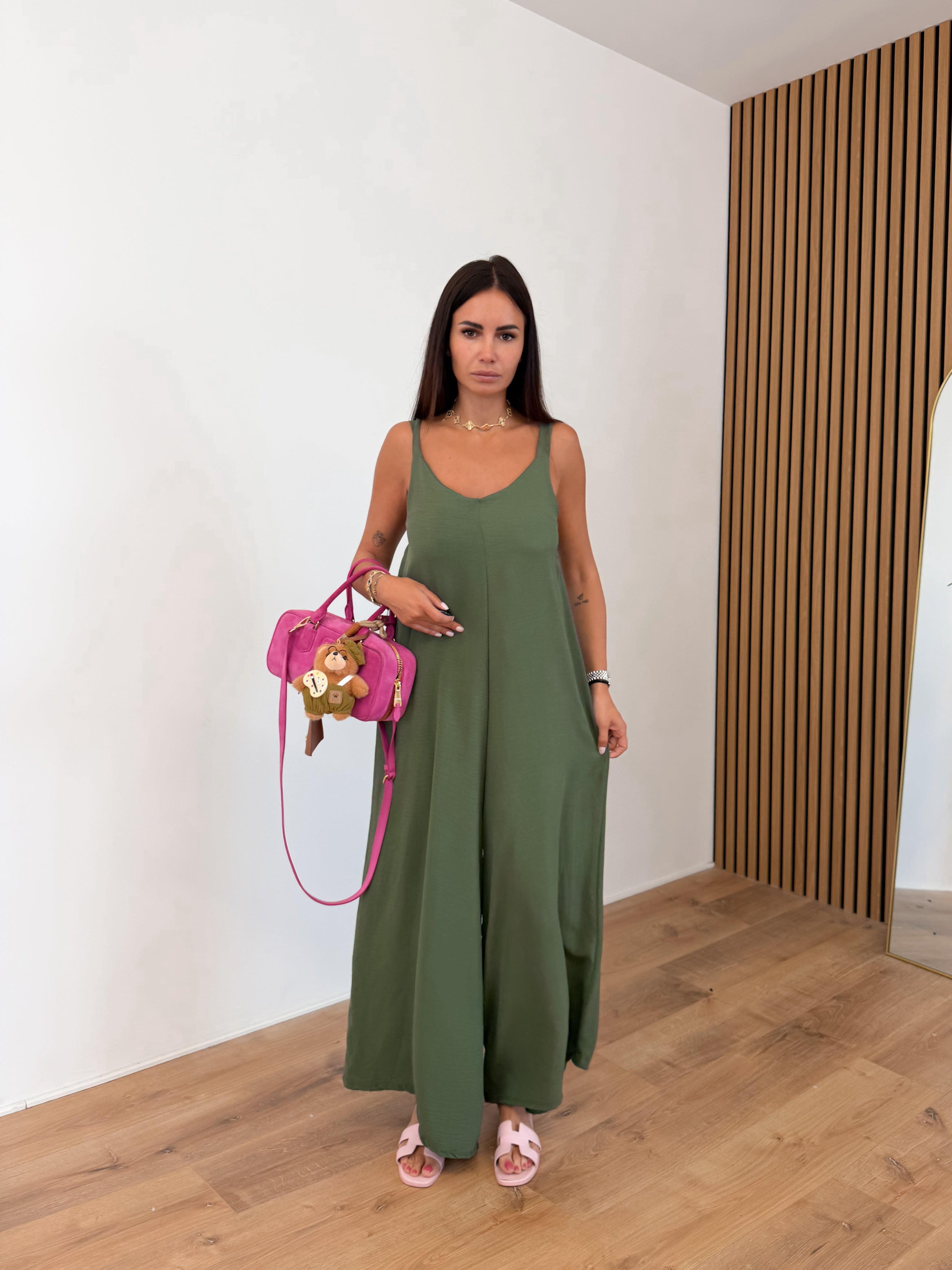 Tuta Intera Jey - Army Green