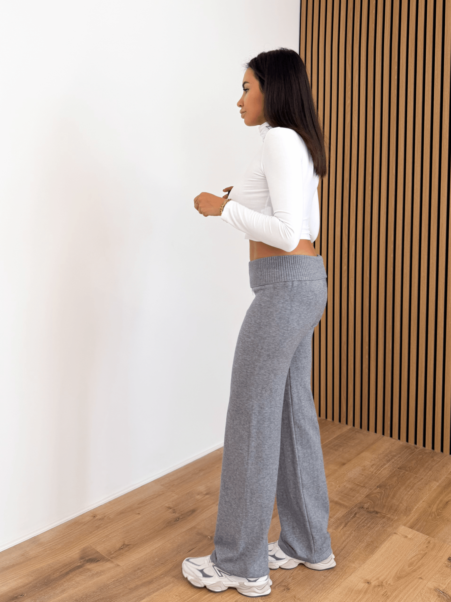 Dolcevita Crop Collo Alto - Bianco - SAINTH