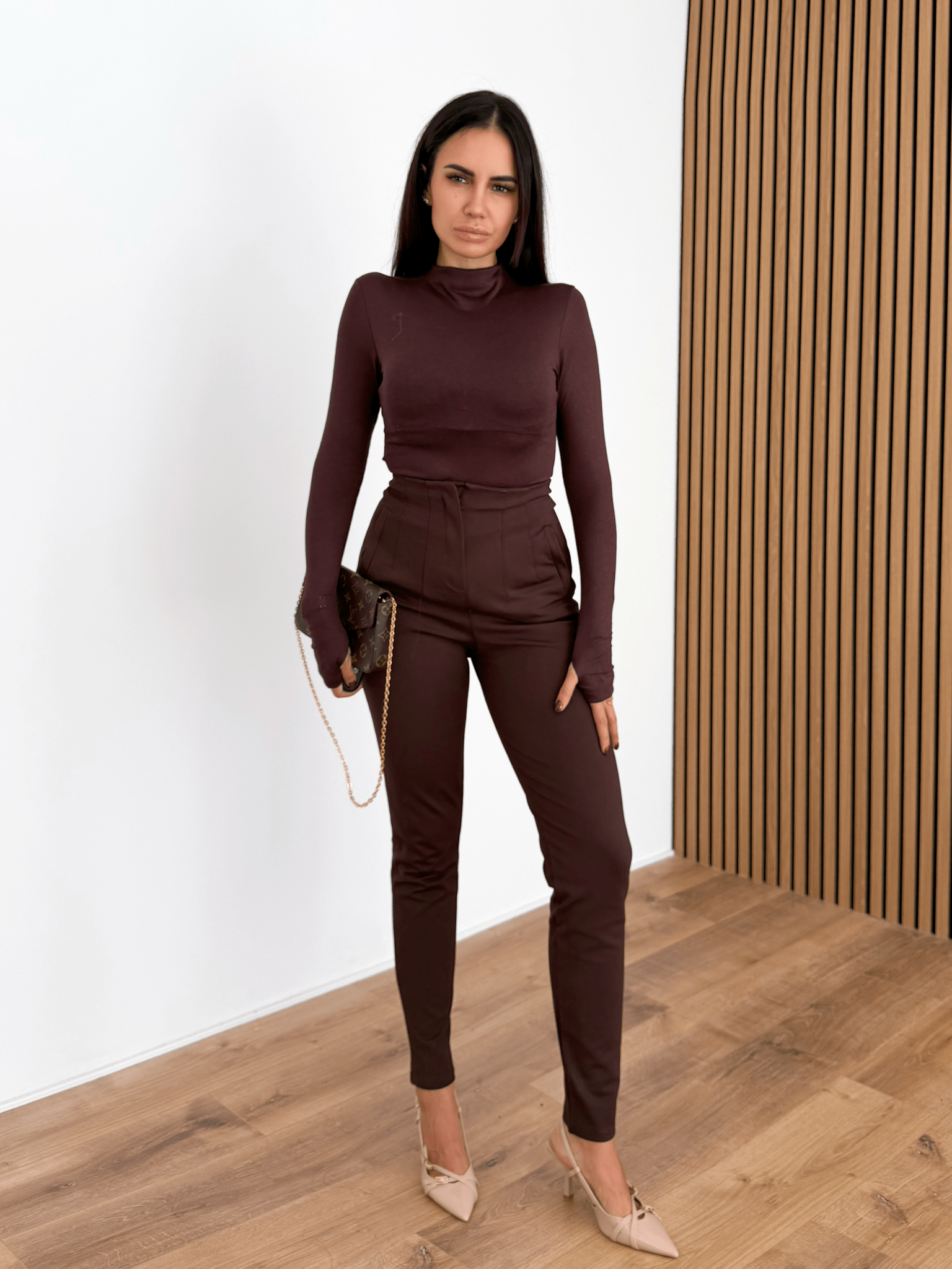 Pantalone Classy - Marrone - SAINTH