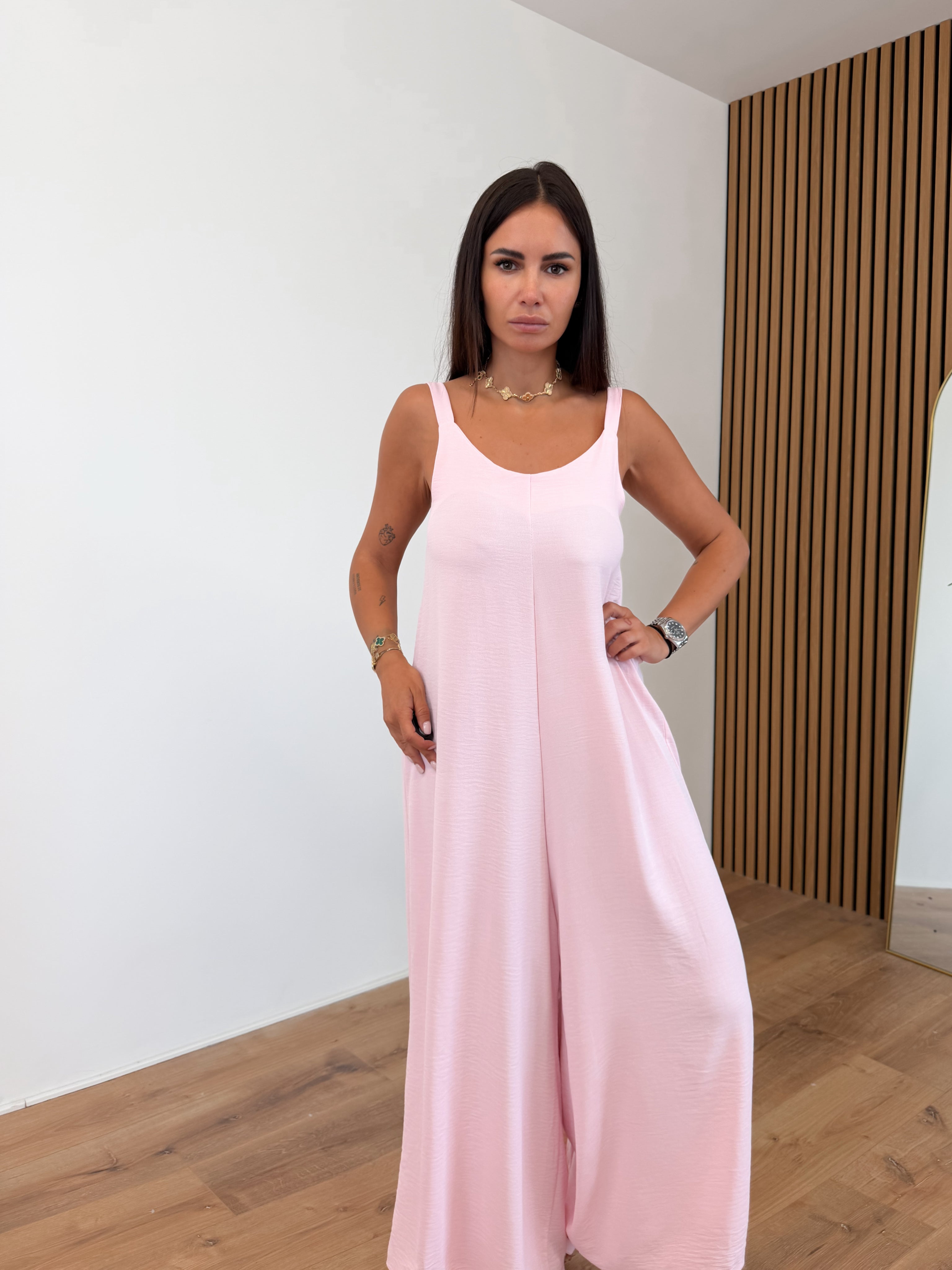 Tuta Intera Jey - Baby Pink