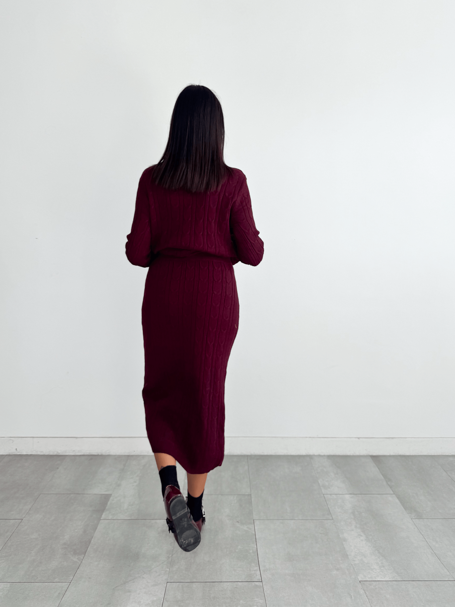 Coordinato Braided - Bordeaux - SAINTH